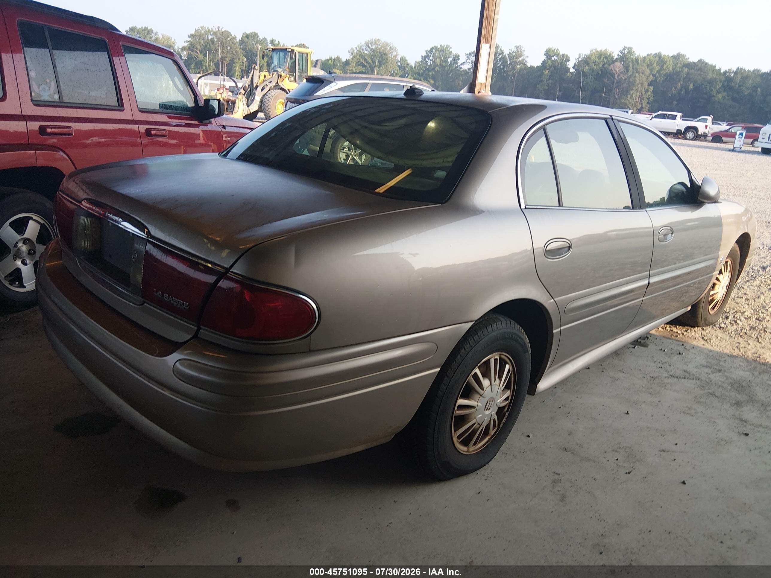 2004 Buick Lesabre Custom Коричневый vin: 1G4HP52K64U123015