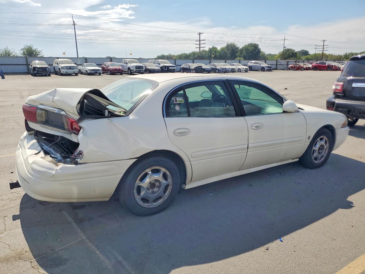 2004 Buick Lesabre Custom White vin: 1G4HP52K64U228718