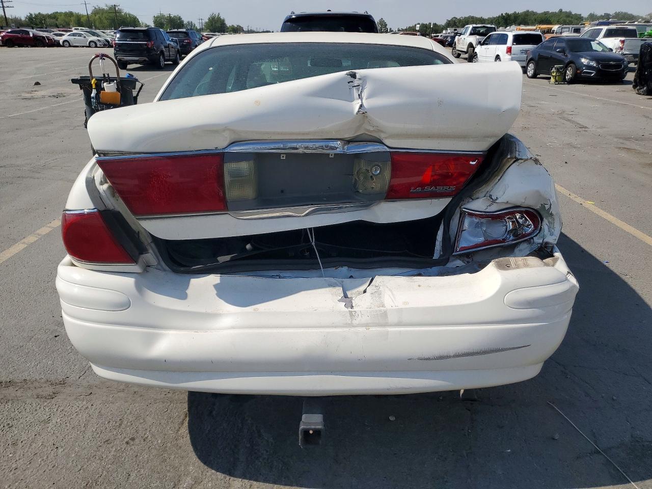 2004 Buick Lesabre Custom White vin: 1G4HP52K64U228718