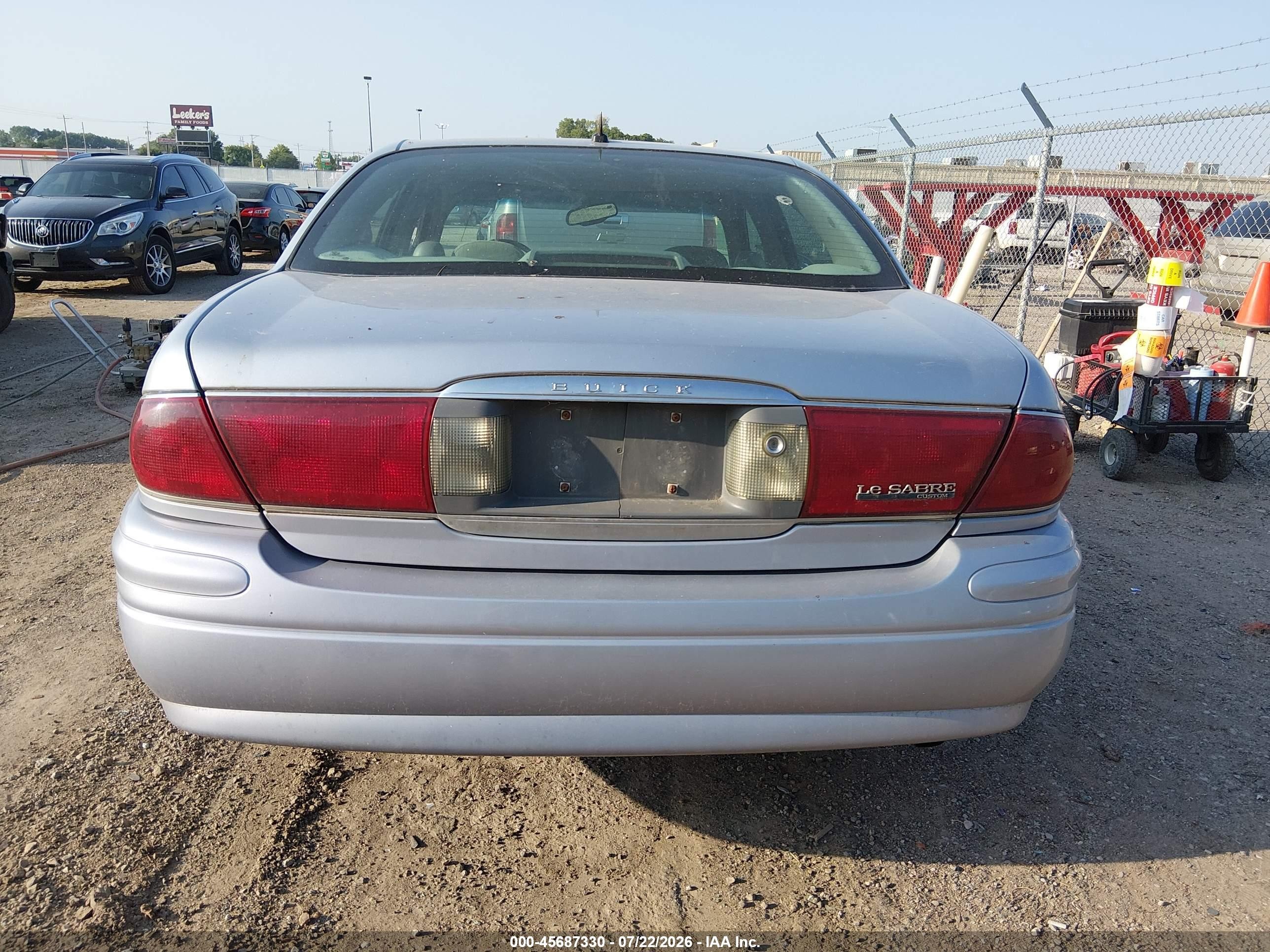 2005 Buick Lesabre Custom Gray vin: 1G4HP52K65U143332