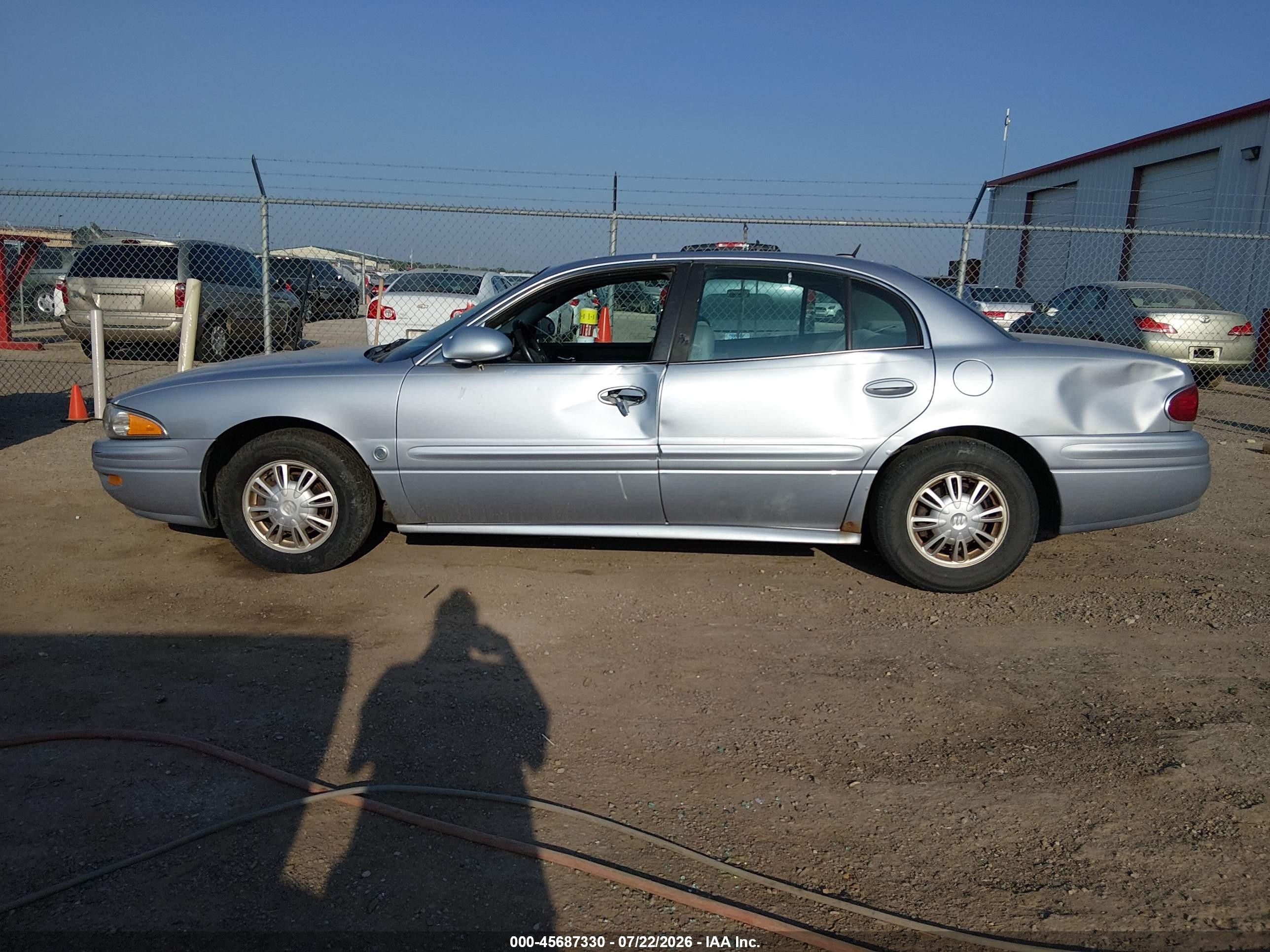 2005 Buick Lesabre Custom Gray vin: 1G4HP52K65U143332