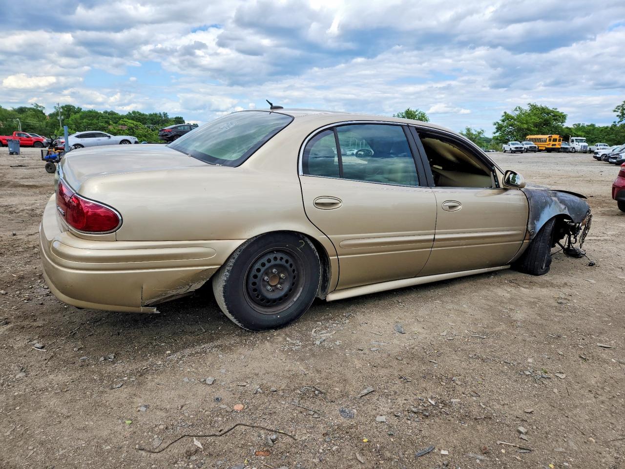 2005 Buick Lesabre Custom Gold vin: 1G4HP52K65U161104