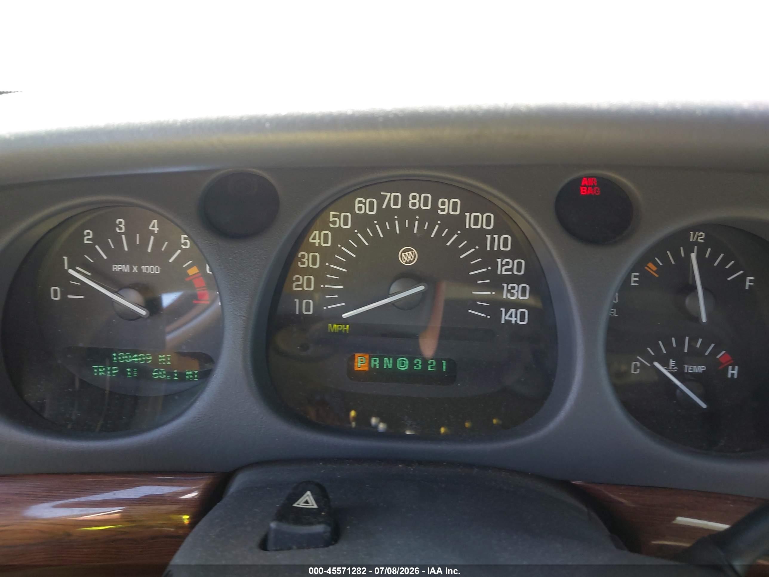 2005 Buick Lesabre Custom Teal vin: 1G4HP52K65U169803