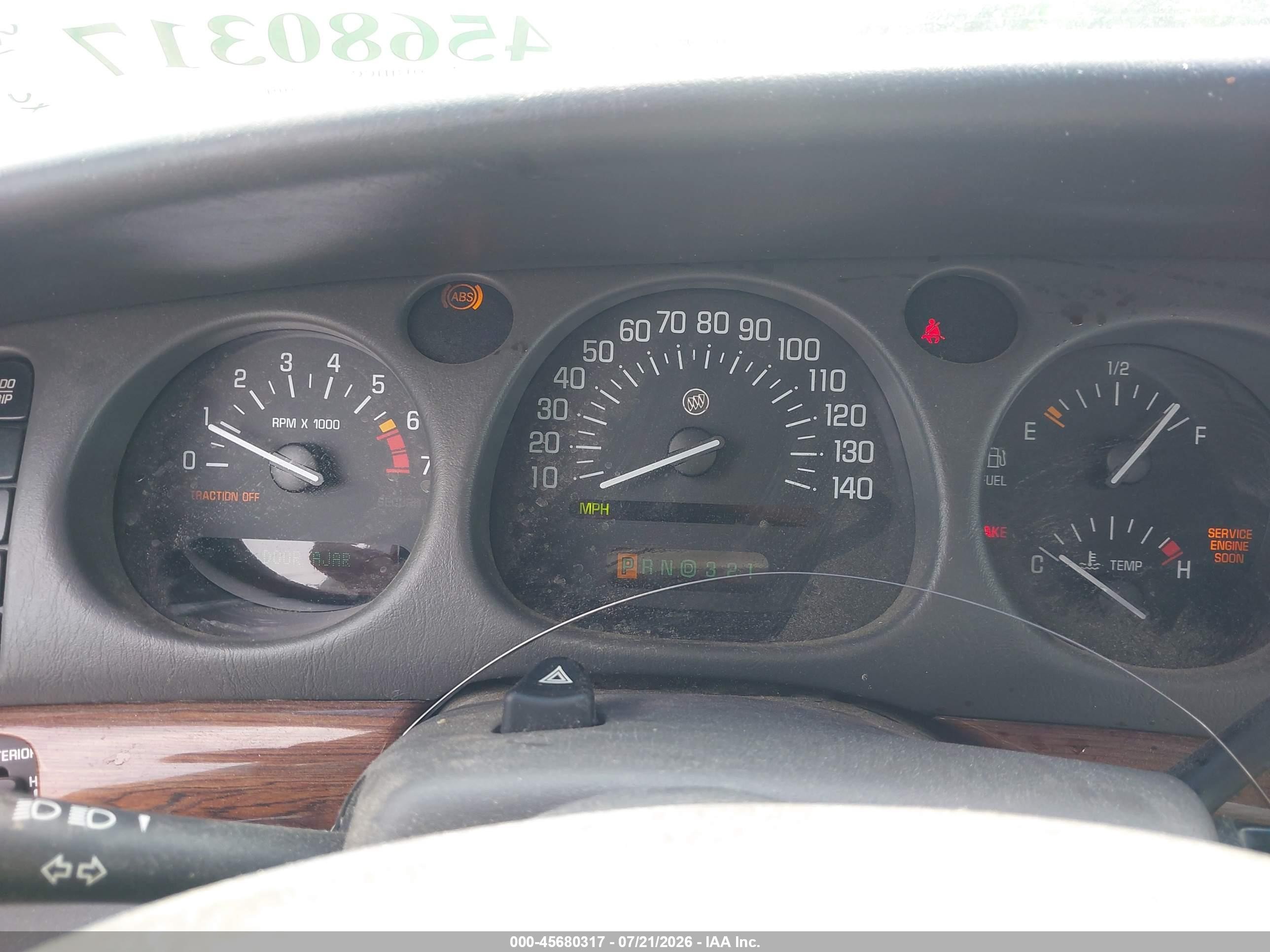 2005 Buick Lesabre Custom White vin: 1G4HP52K65U270730