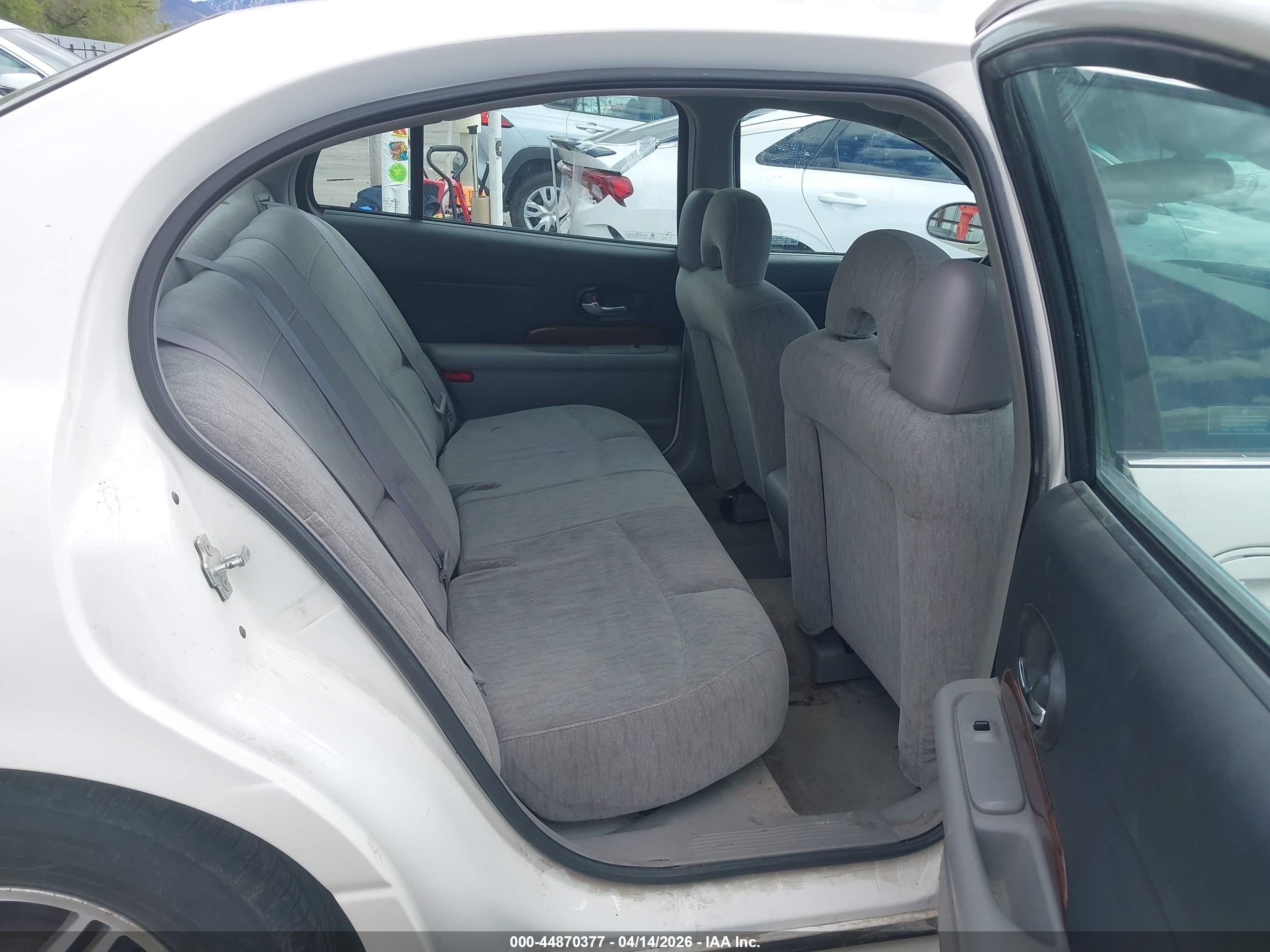 2005 Buick Lesabre Custom White vin: 1G4HP52K65U285406