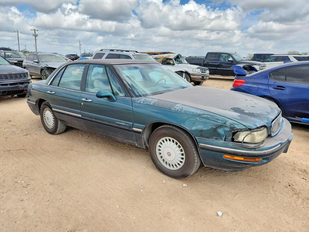 1997 Buick Lesabre Custom Green vin: 1G4HP52K6VH581793