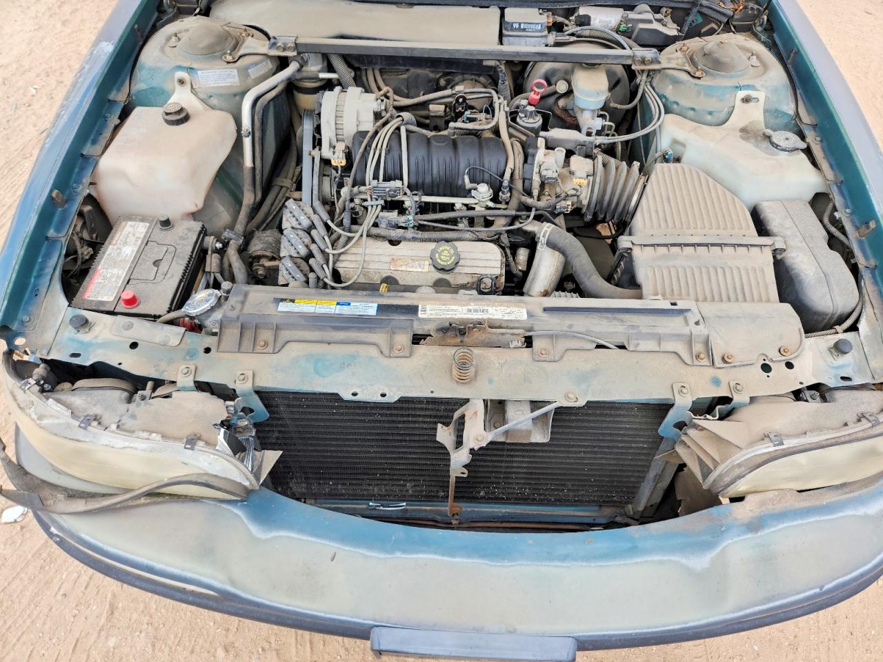 1997 Buick Lesabre Custom Green vin: 1G4HP52K6VH581793