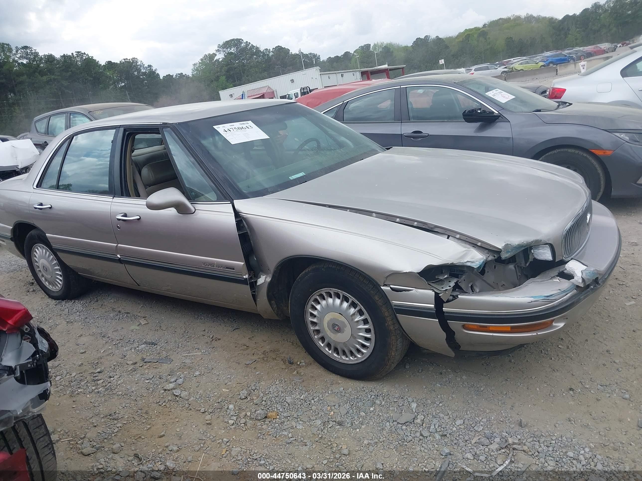 1998 Buick Lesabre Custom Gold vin: 1G4HP52K6WH401892