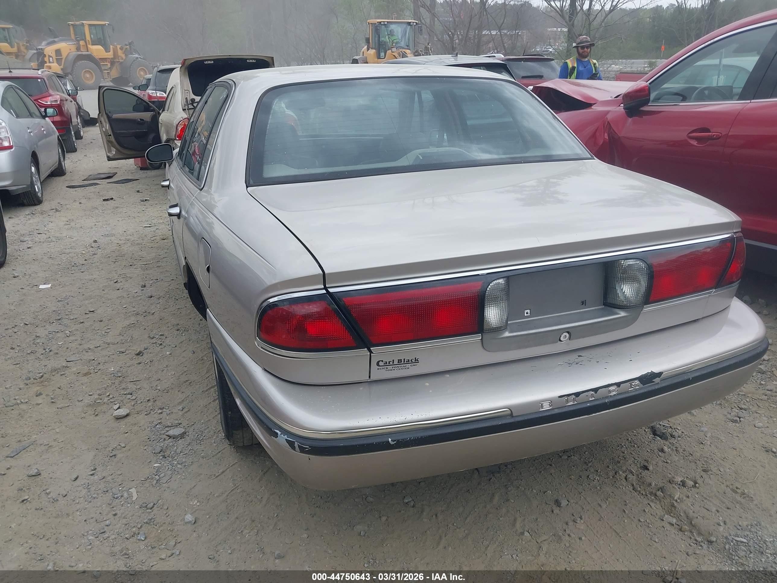 1998 Buick Lesabre Custom Gold vin: 1G4HP52K6WH401892