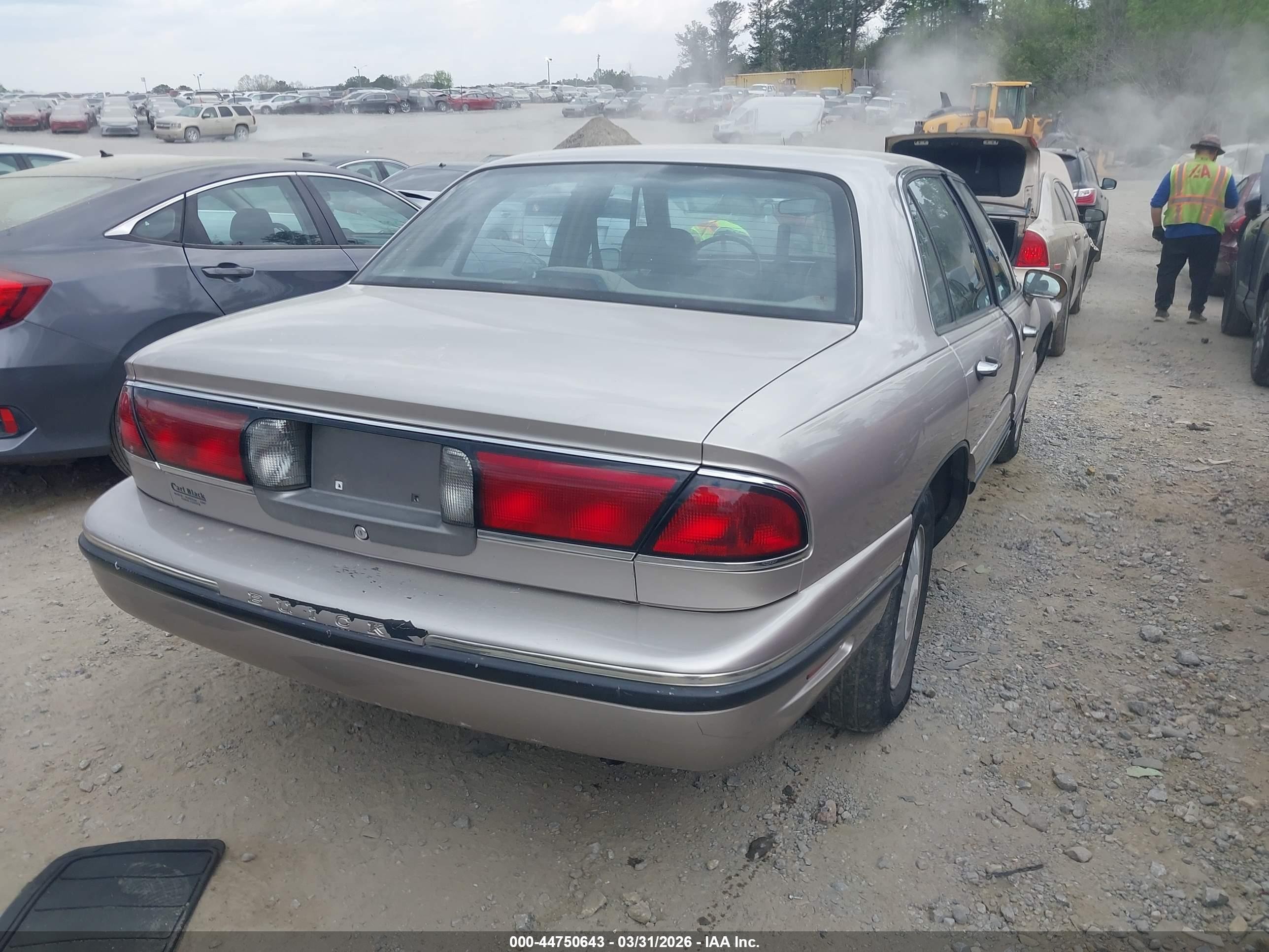 1998 Buick Lesabre Custom Gold vin: 1G4HP52K6WH401892