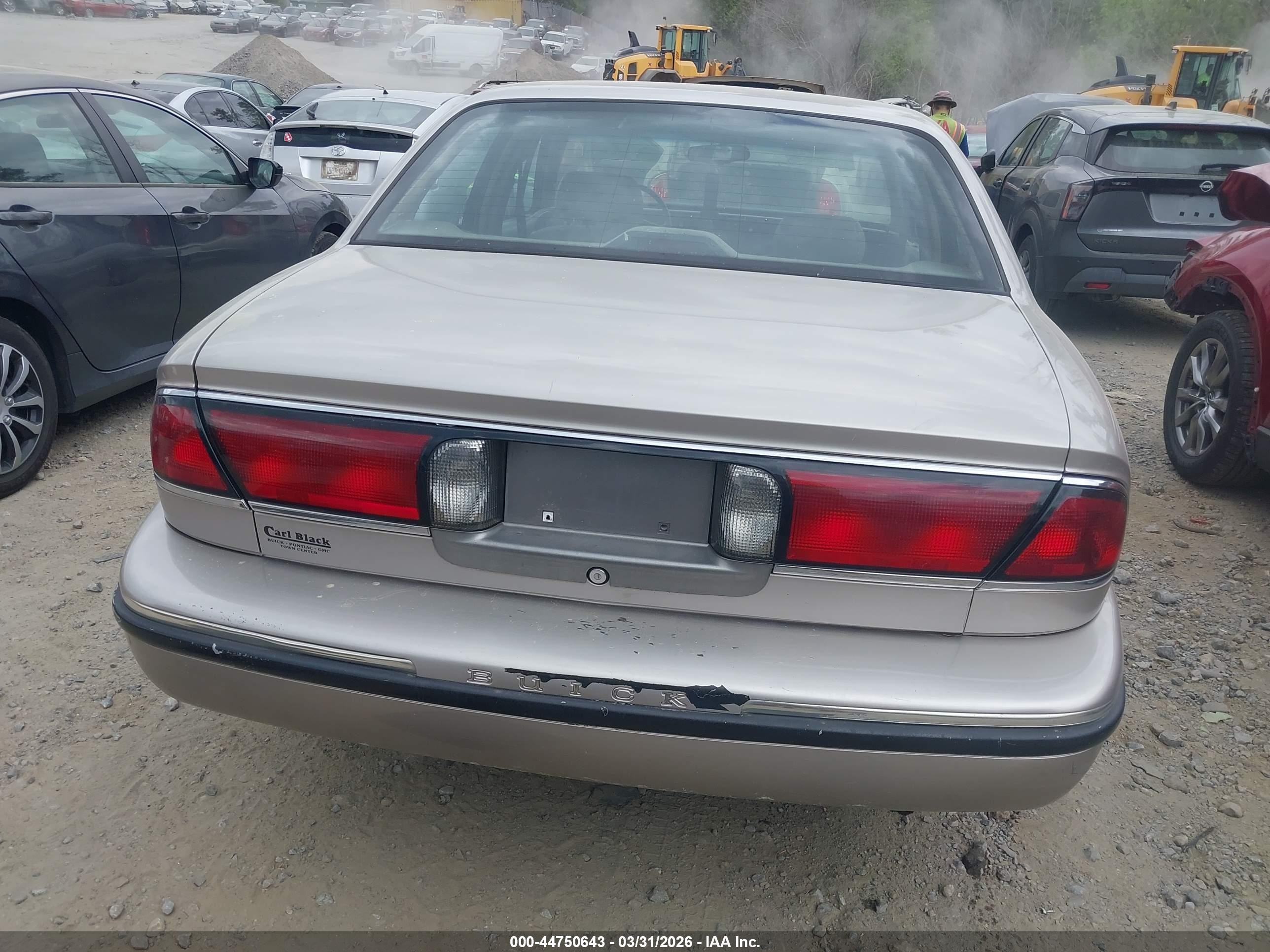 1998 Buick Lesabre Custom Gold vin: 1G4HP52K6WH401892