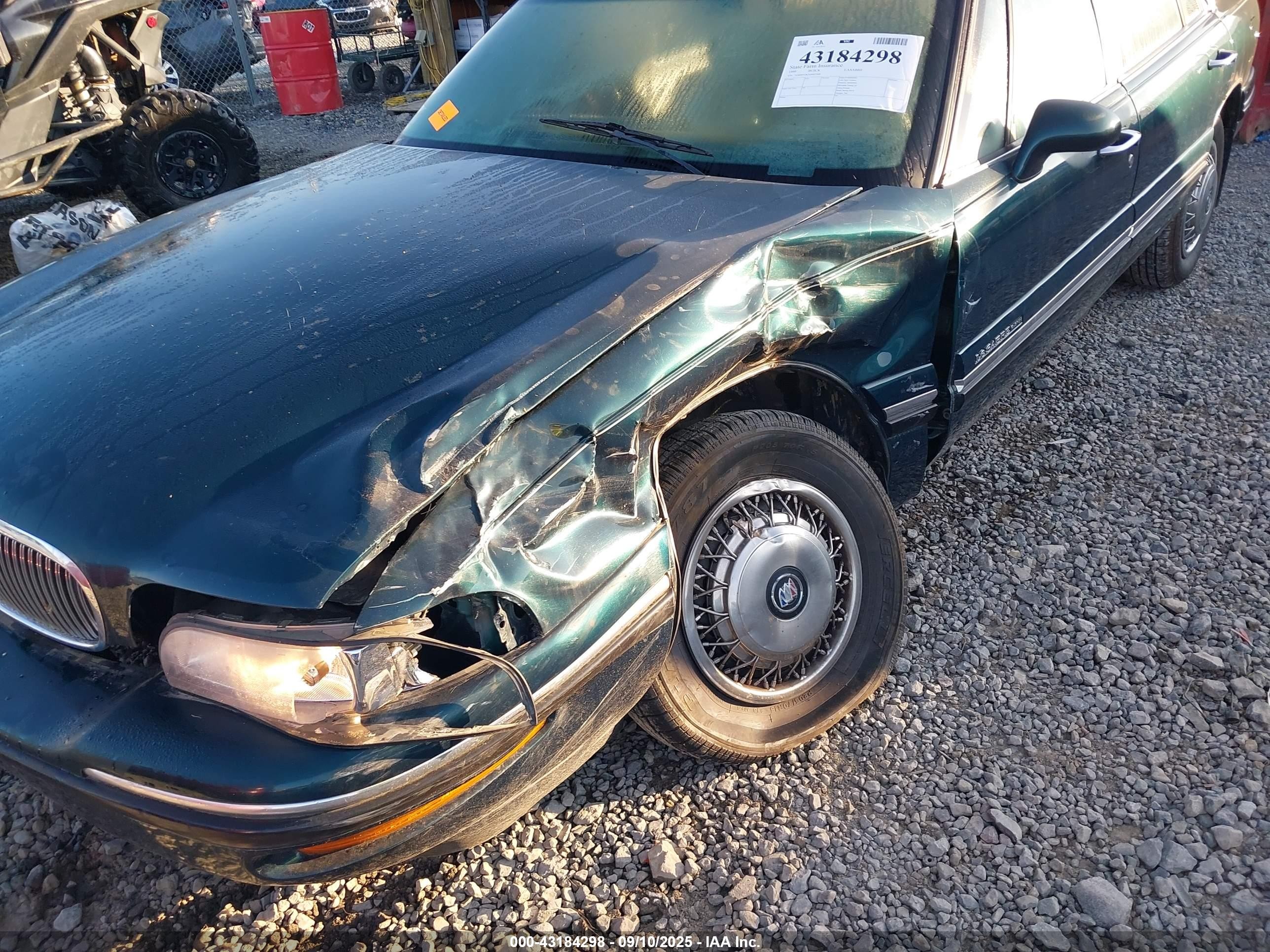 1999 Buick Lesabre Custom Green vin: 1G4HP52K6XH407368