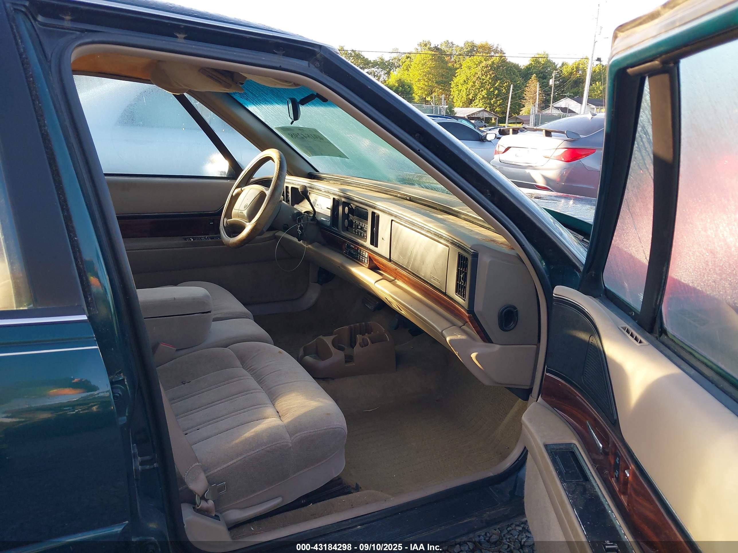 1999 Buick Lesabre Custom Green vin: 1G4HP52K6XH407368