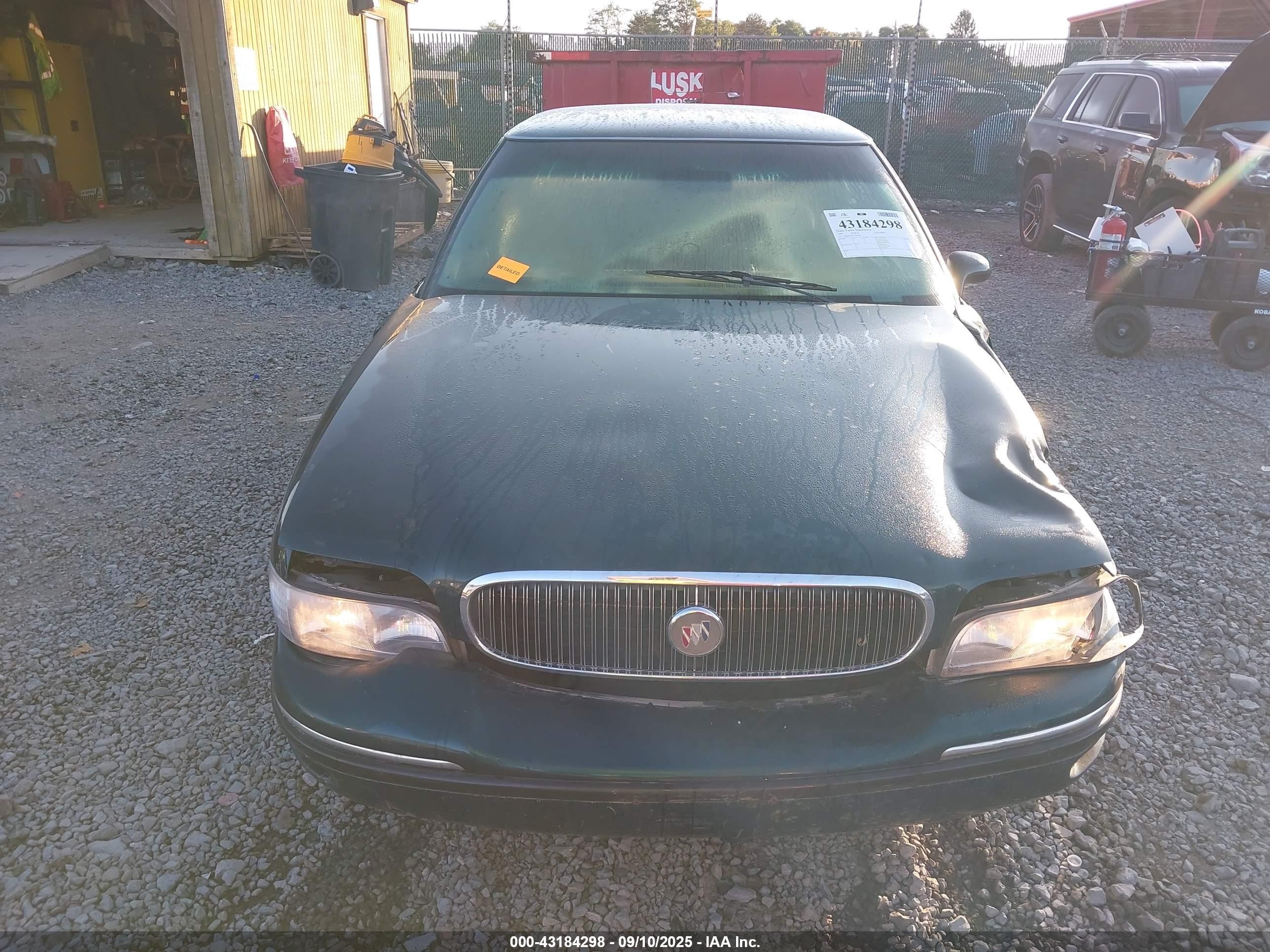 1999 Buick Lesabre Custom Green vin: 1G4HP52K6XH407368