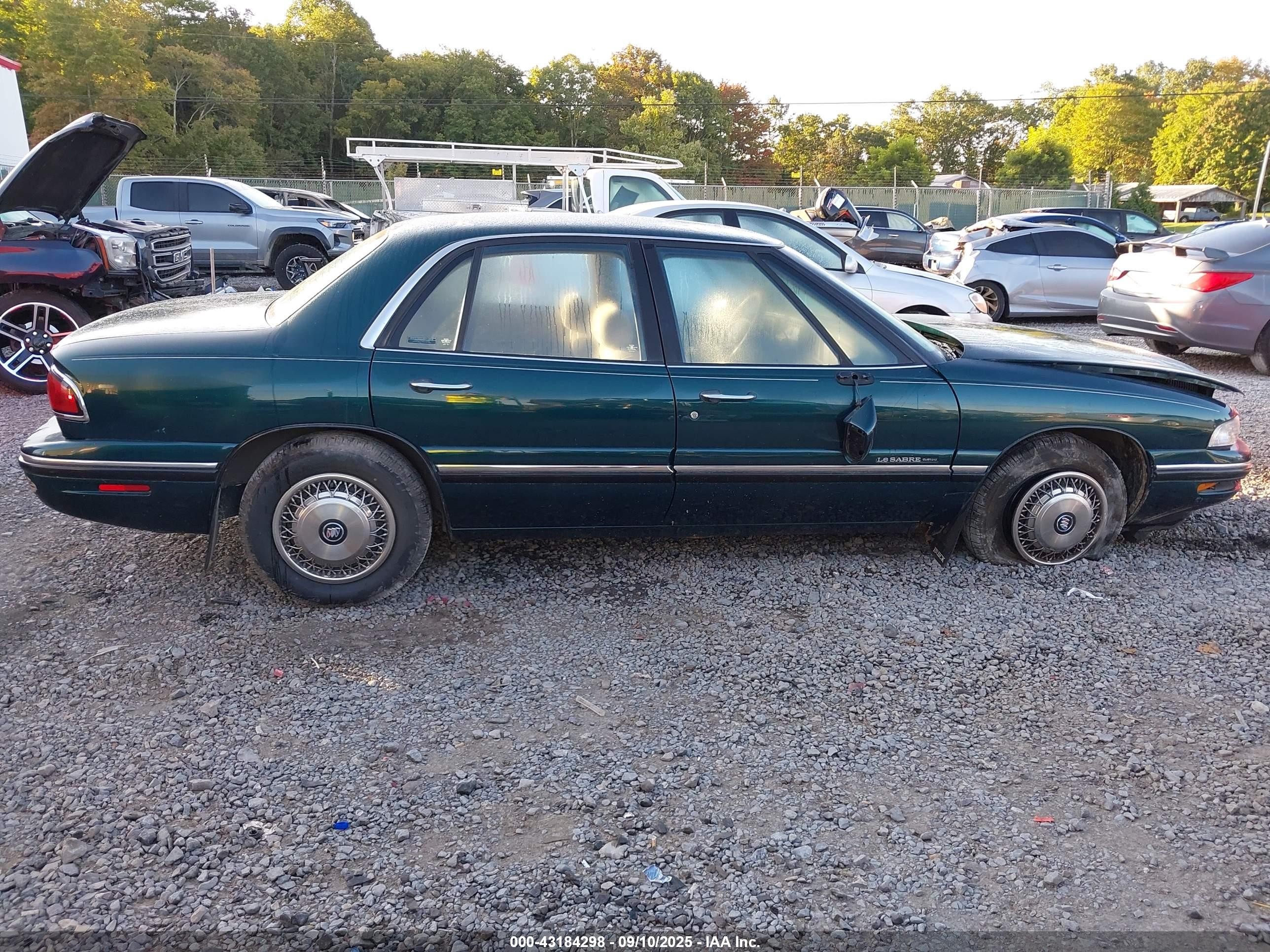 1999 Buick Lesabre Custom Green vin: 1G4HP52K6XH407368