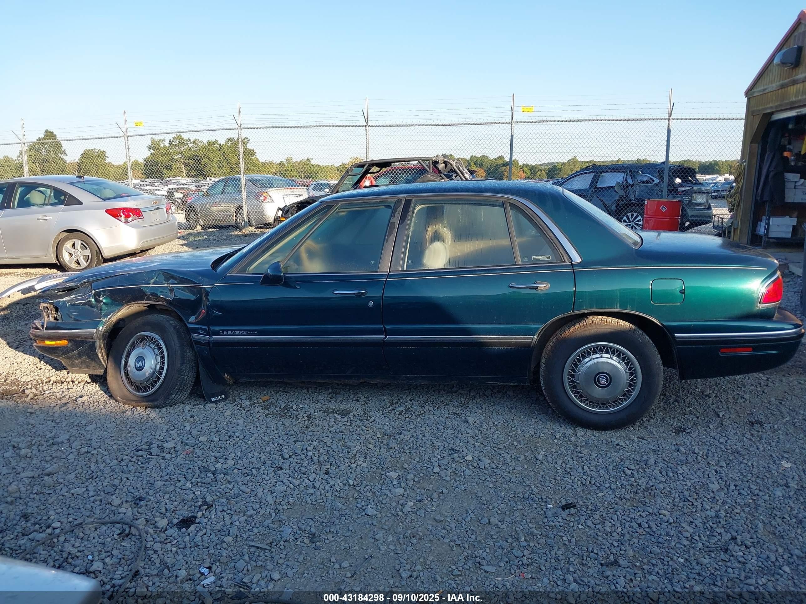 1999 Buick Lesabre Custom Green vin: 1G4HP52K6XH407368