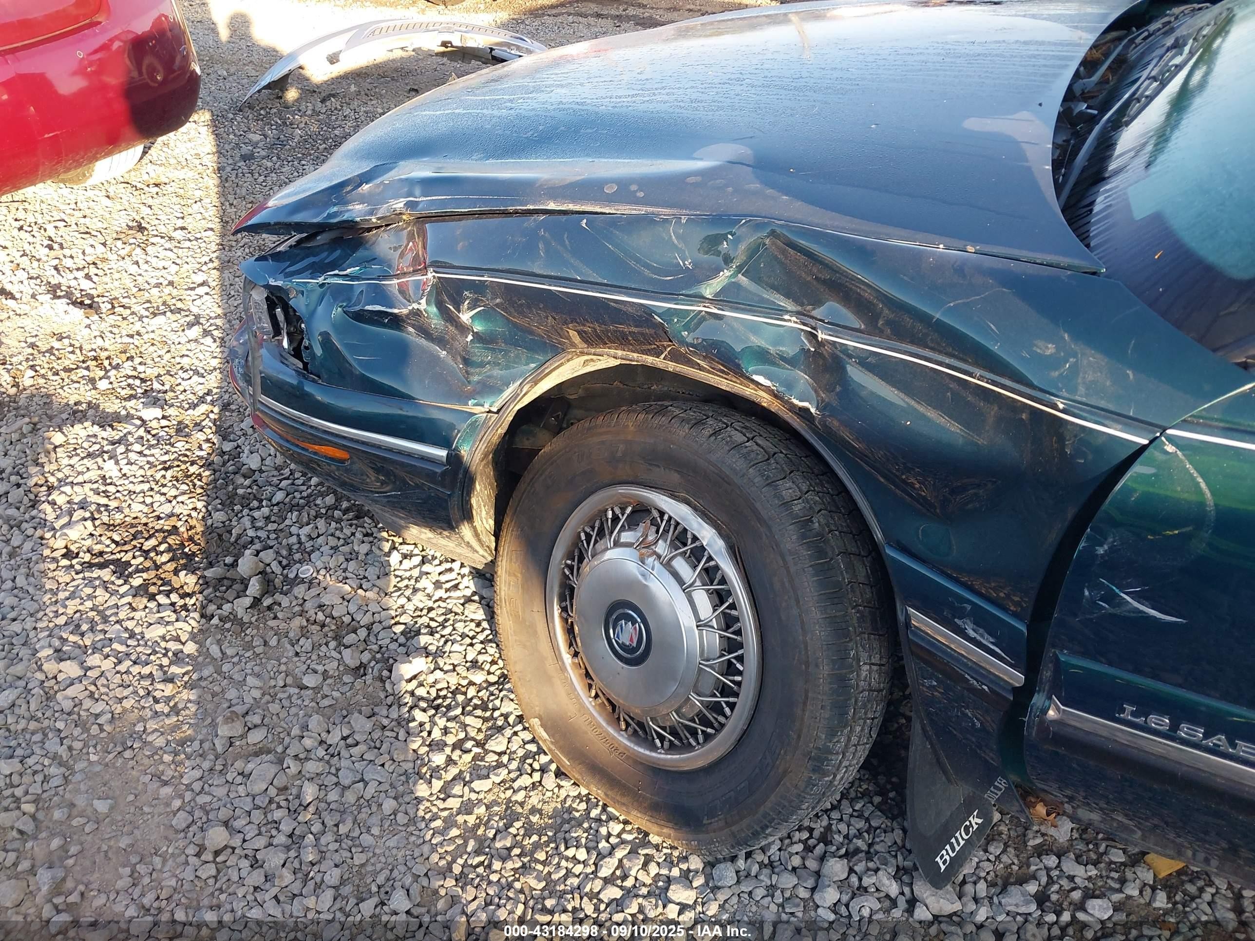 1999 Buick Lesabre Custom Green vin: 1G4HP52K6XH407368