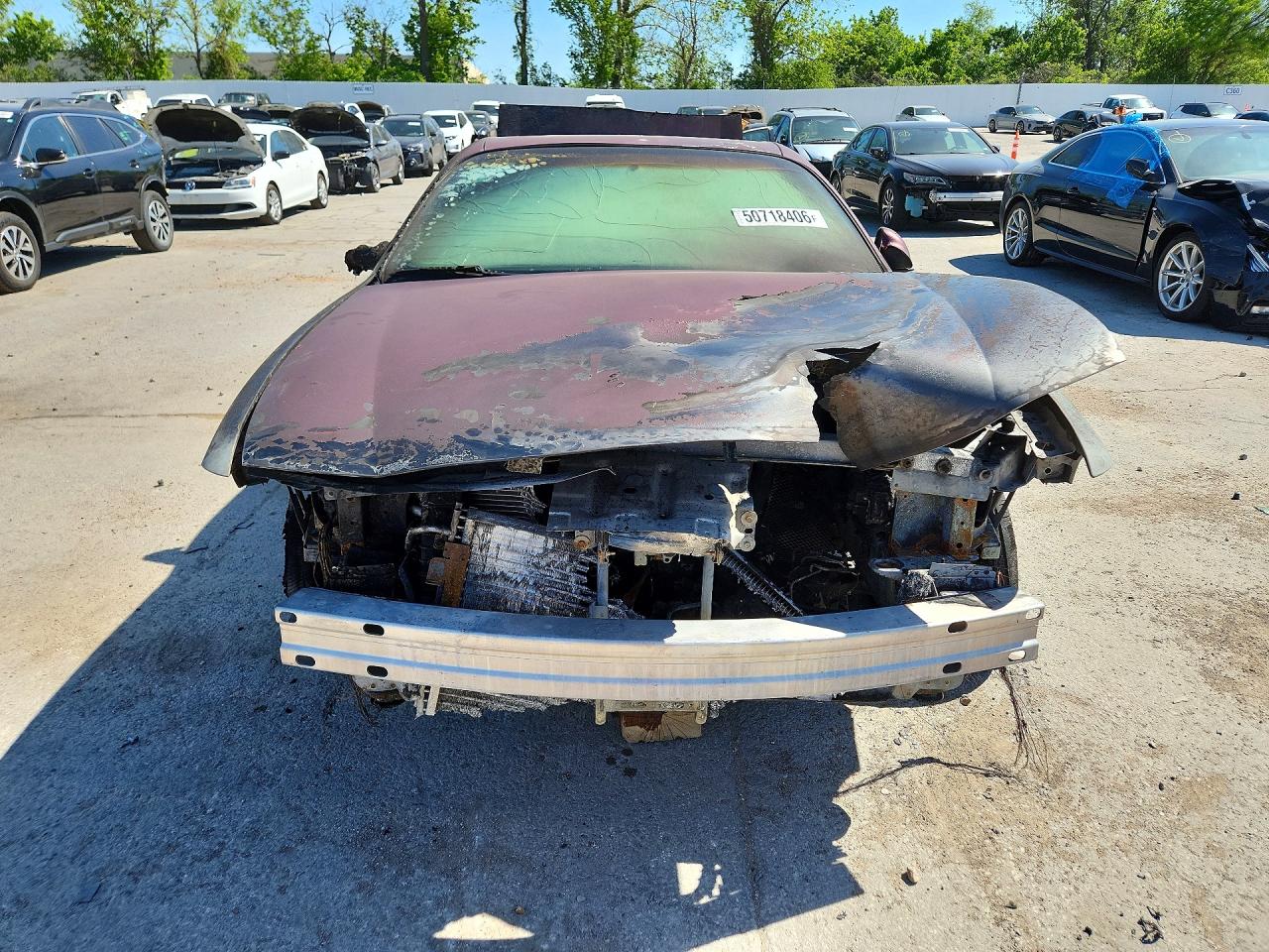 2003 Buick Lesabre Custom Burgundy vin: 1G4HP52K734193718