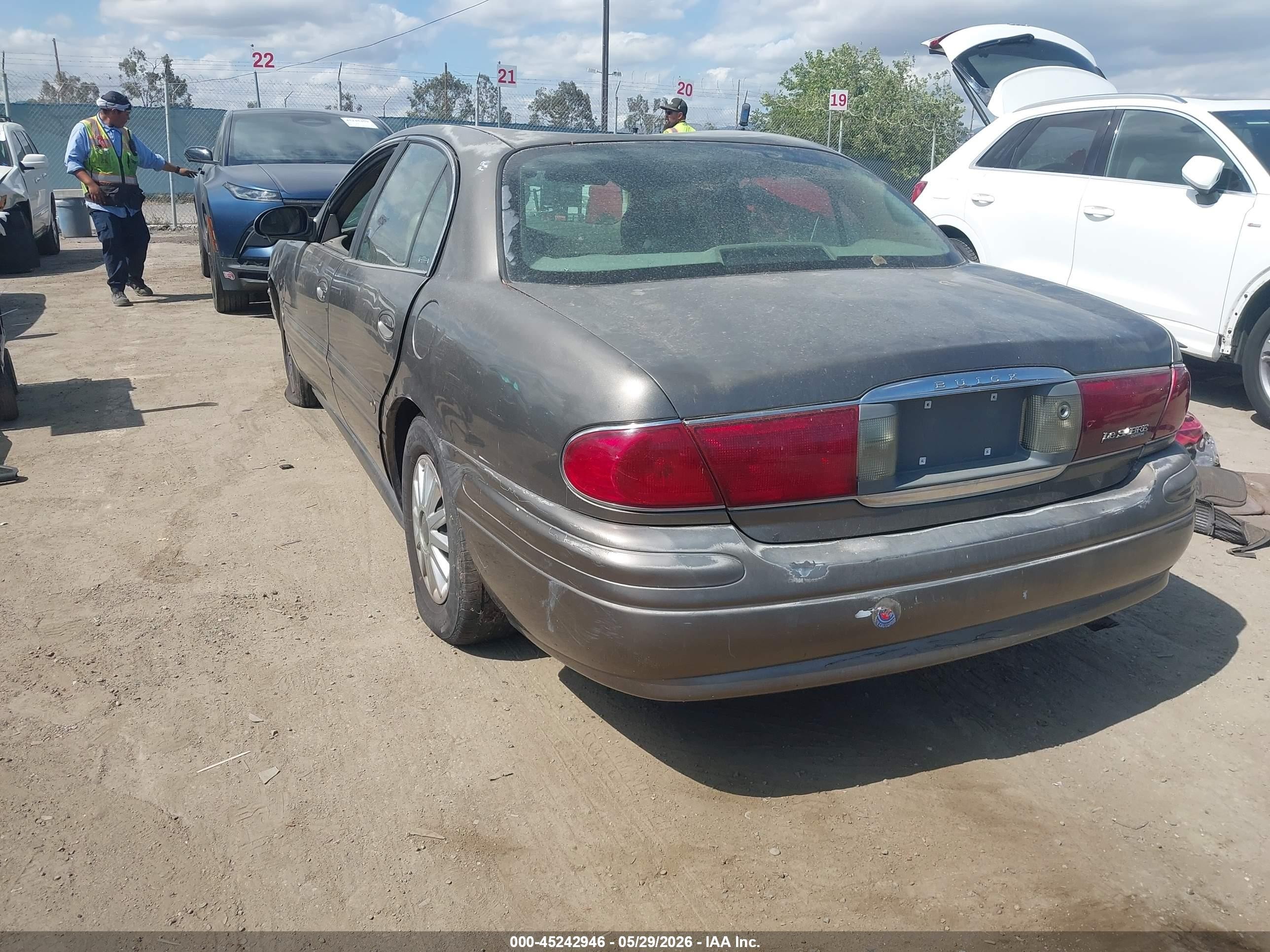2003 Buick Lesabre Custom Gray vin: 1G4HP52K73U115519