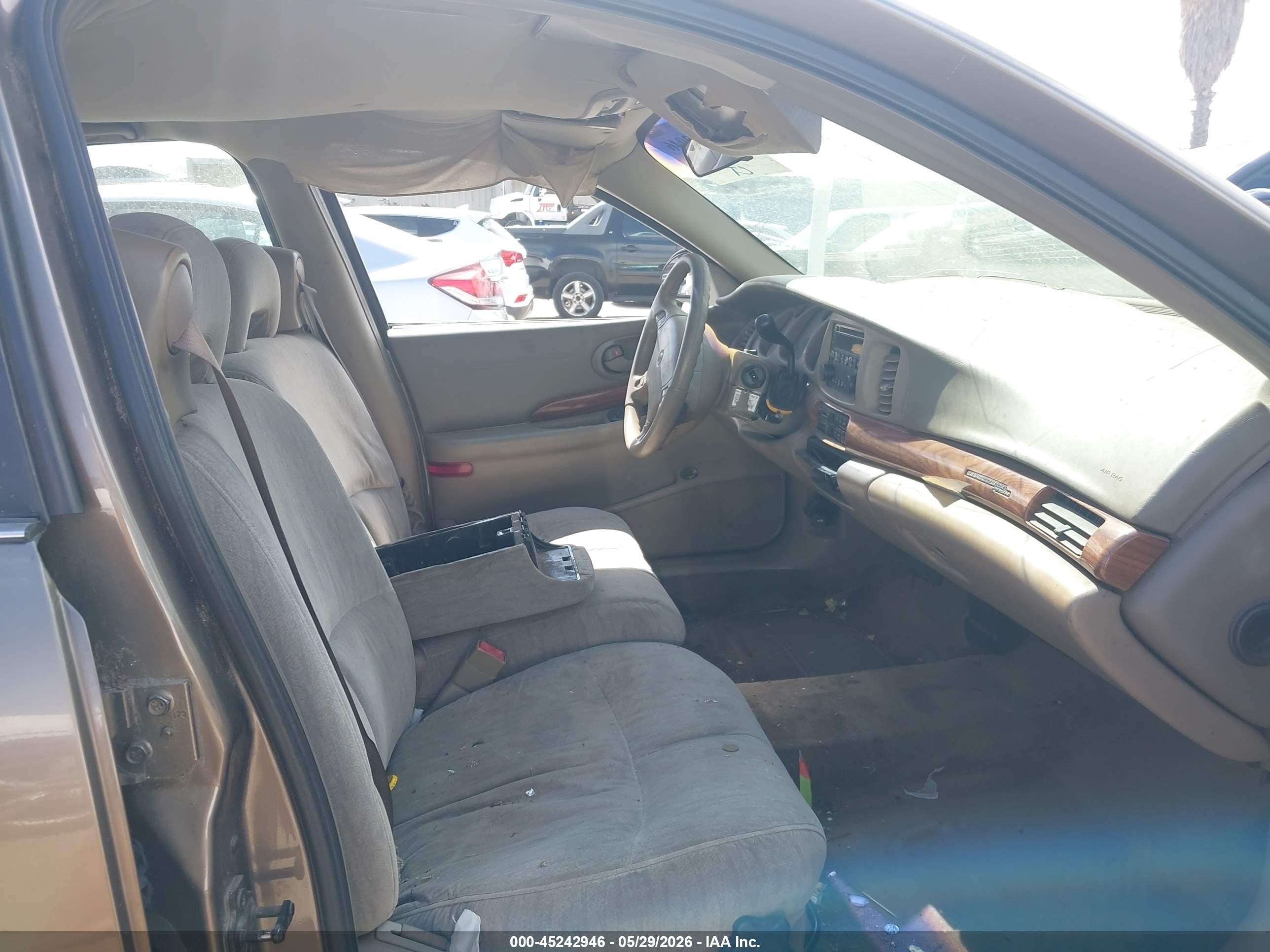 2003 Buick Lesabre Custom Gray vin: 1G4HP52K73U115519
