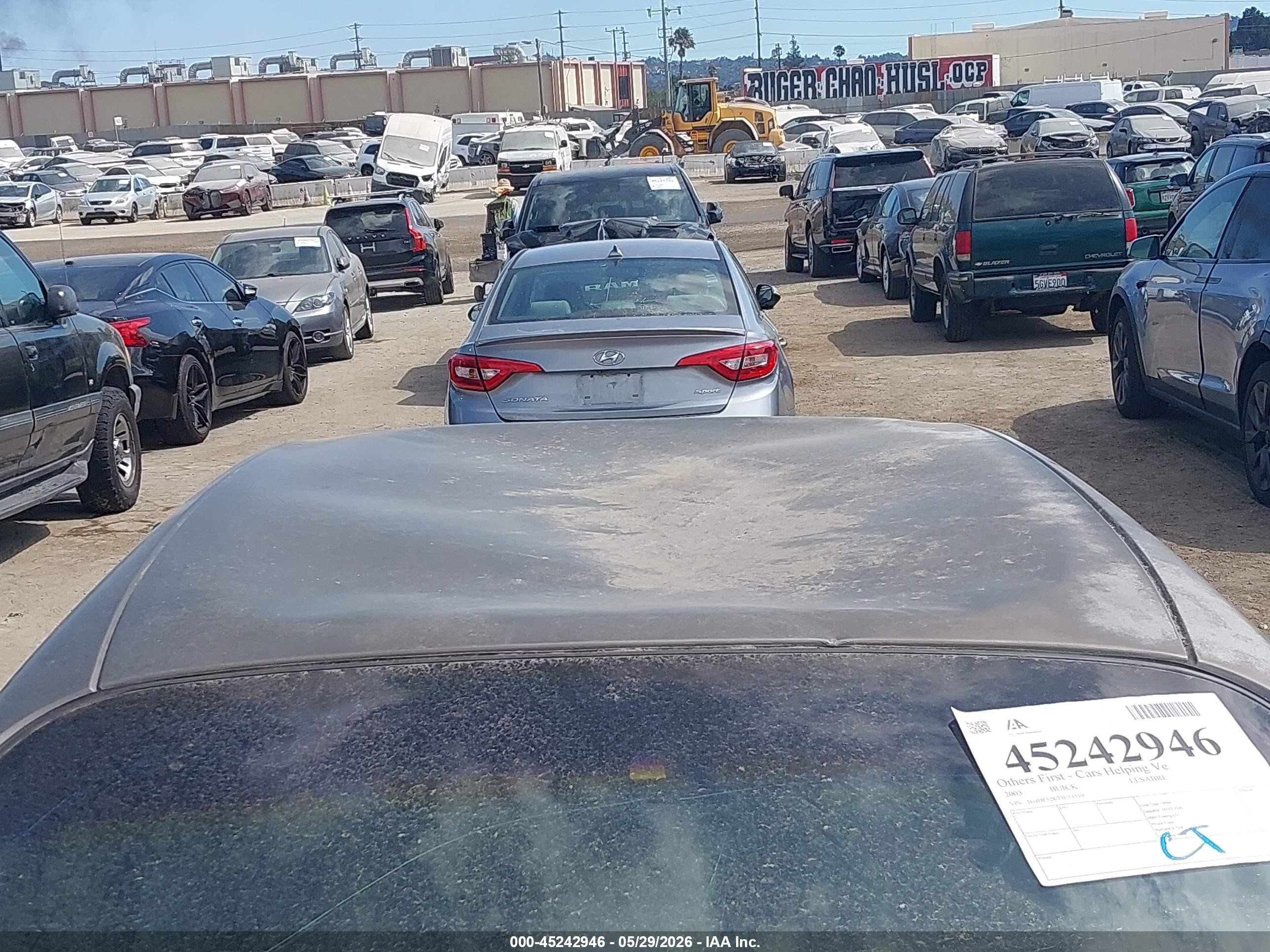 2003 Buick Lesabre Custom Gray vin: 1G4HP52K73U115519