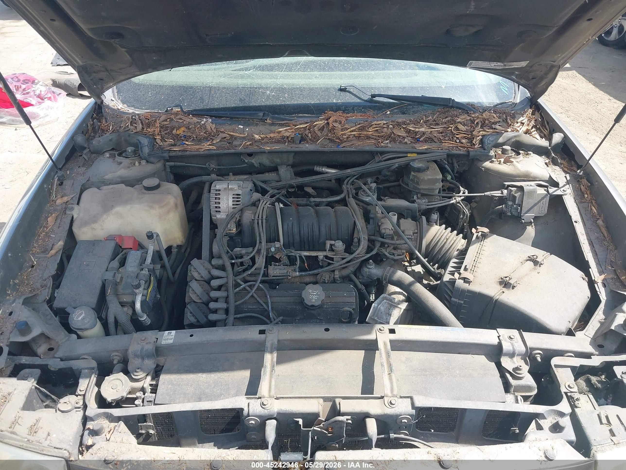2003 Buick Lesabre Custom Gray vin: 1G4HP52K73U115519