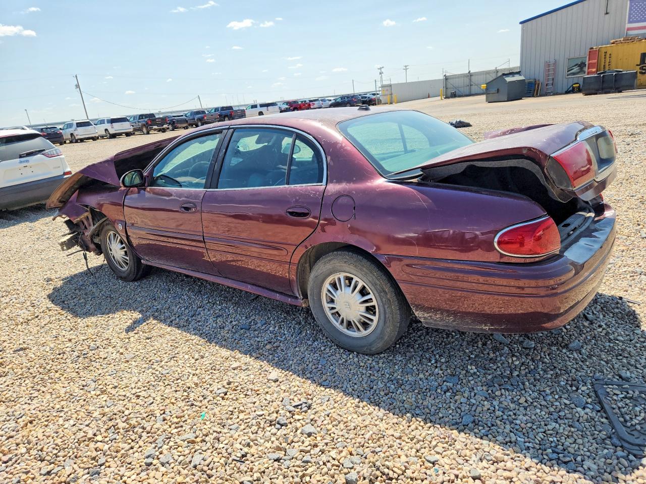 2004 Buick Lesabre Custom Burgundy vin: 1G4HP52K744170134