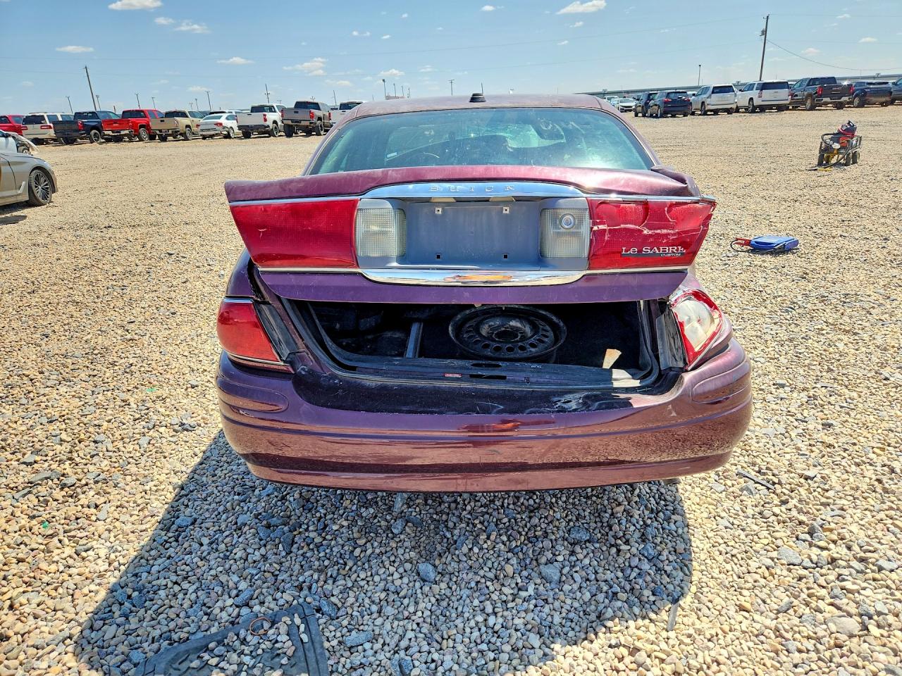 2004 Buick Lesabre Custom Burgundy vin: 1G4HP52K744170134