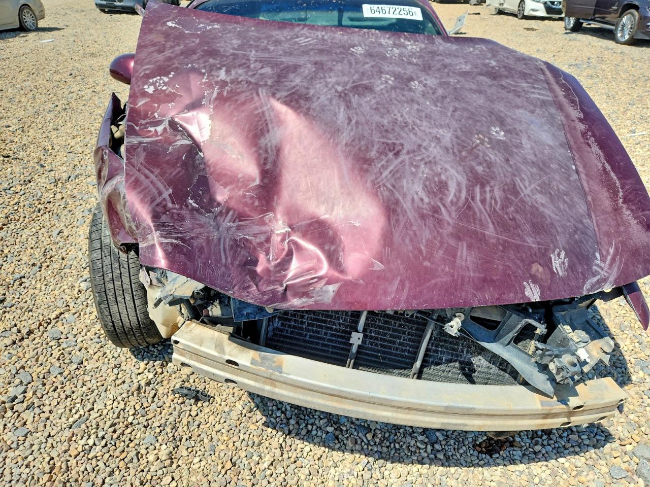 2004 Buick Lesabre Custom Burgundy vin: 1G4HP52K744170134
