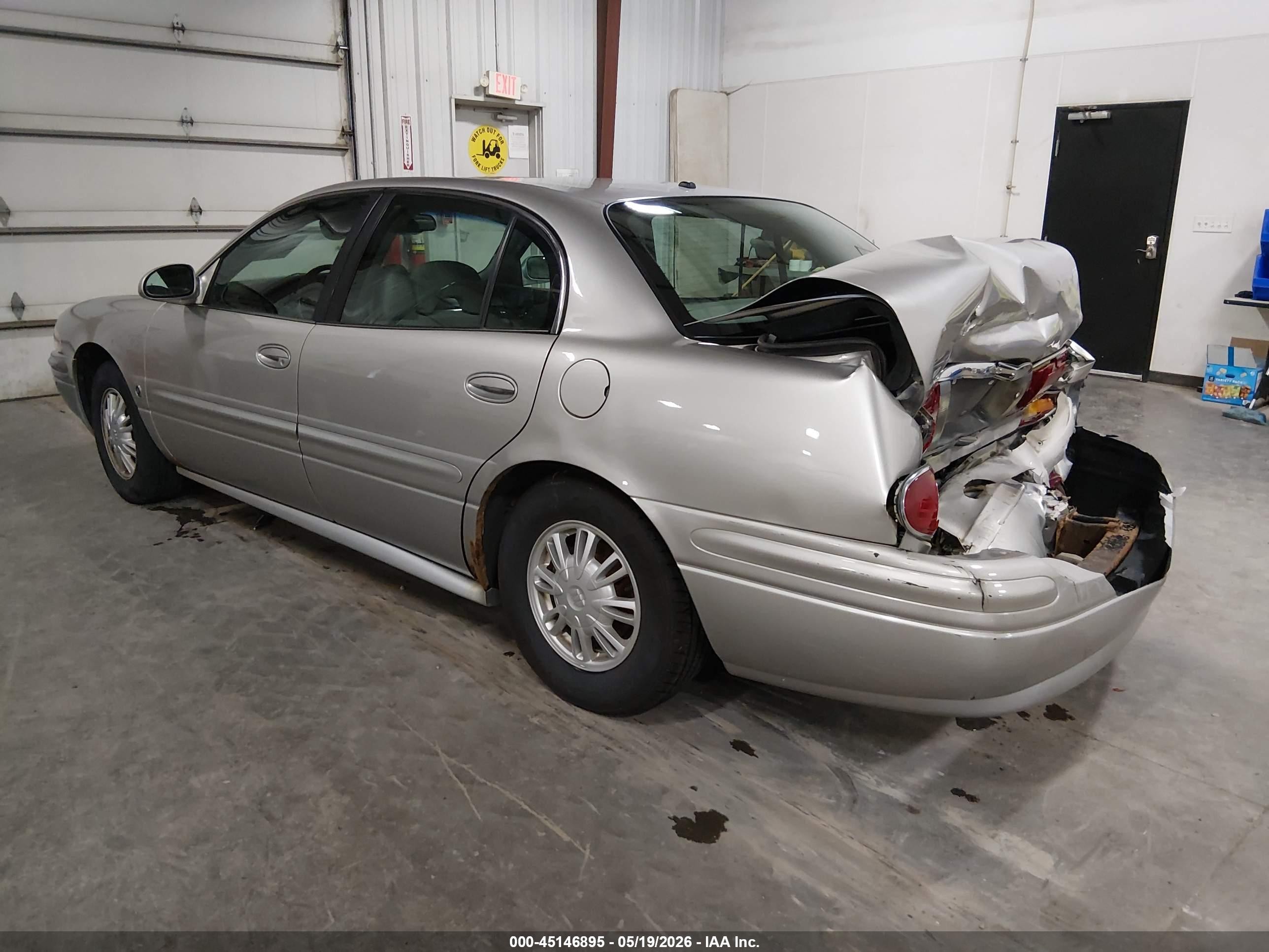 2005 Buick Lesabre Custom Silver vin: 1G4HP52K75U141475