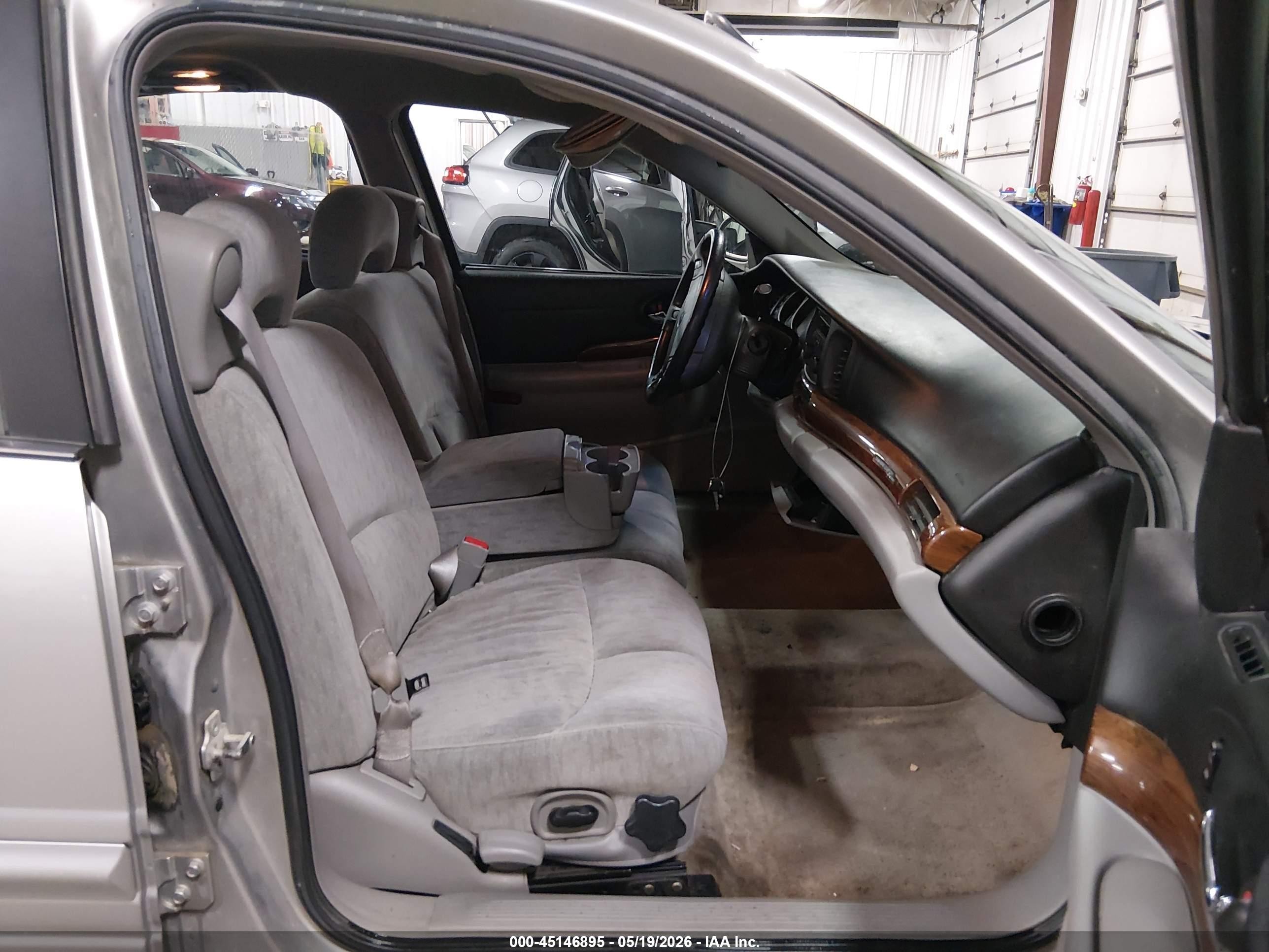 2005 Buick Lesabre Custom Silver vin: 1G4HP52K75U141475