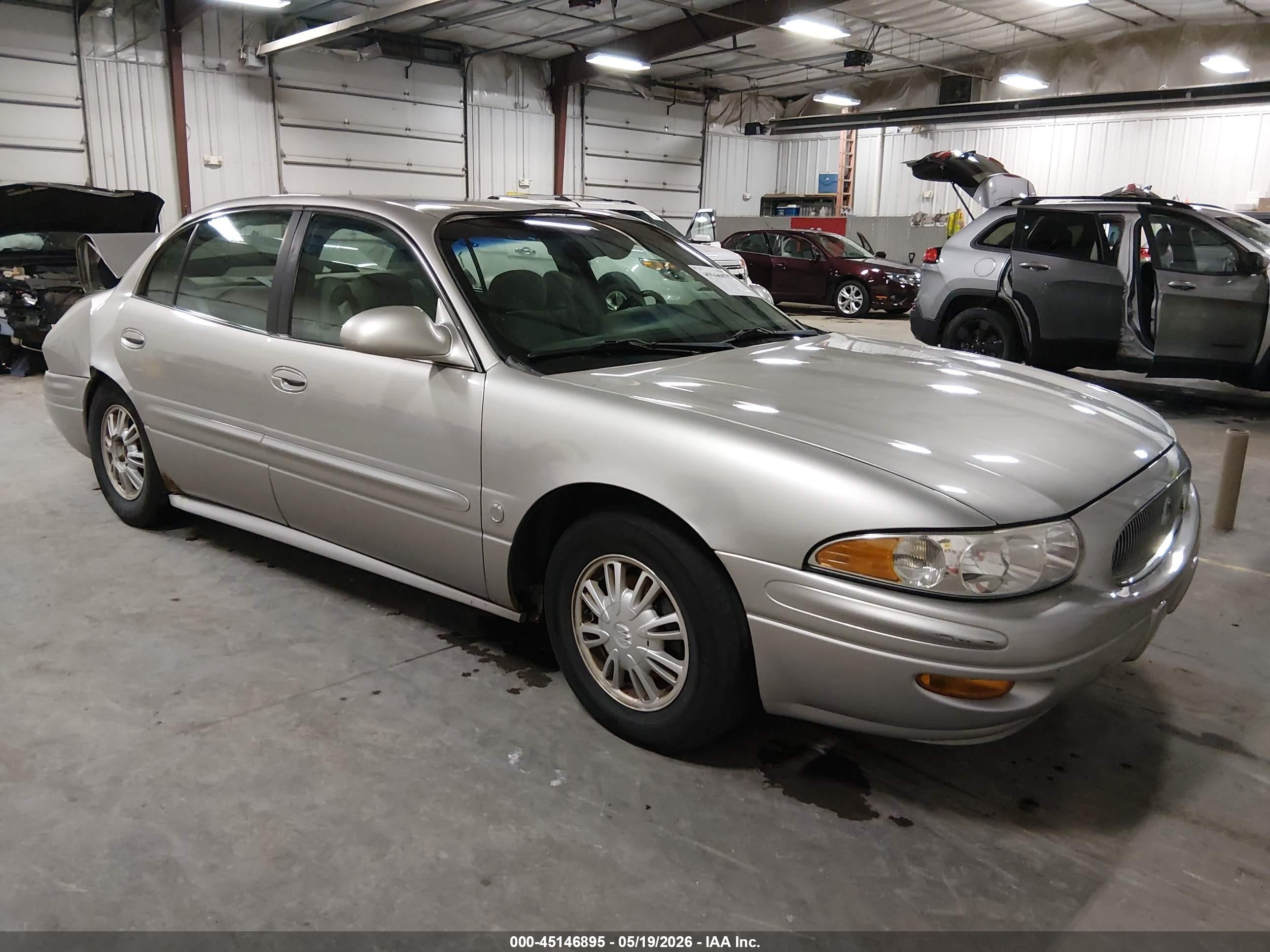 2005 Buick Lesabre Custom Silver vin: 1G4HP52K75U141475