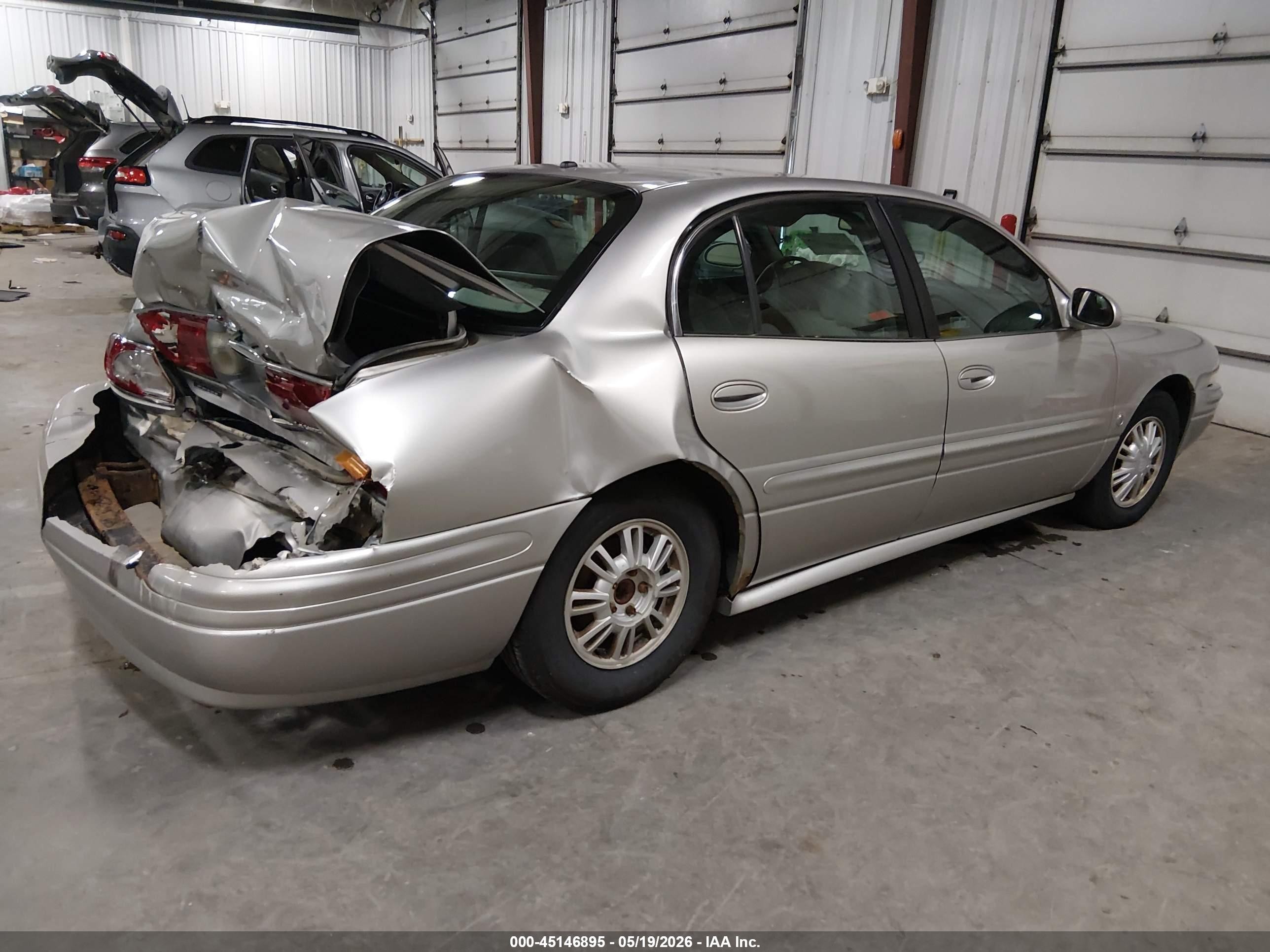 2005 Buick Lesabre Custom Silver vin: 1G4HP52K75U141475