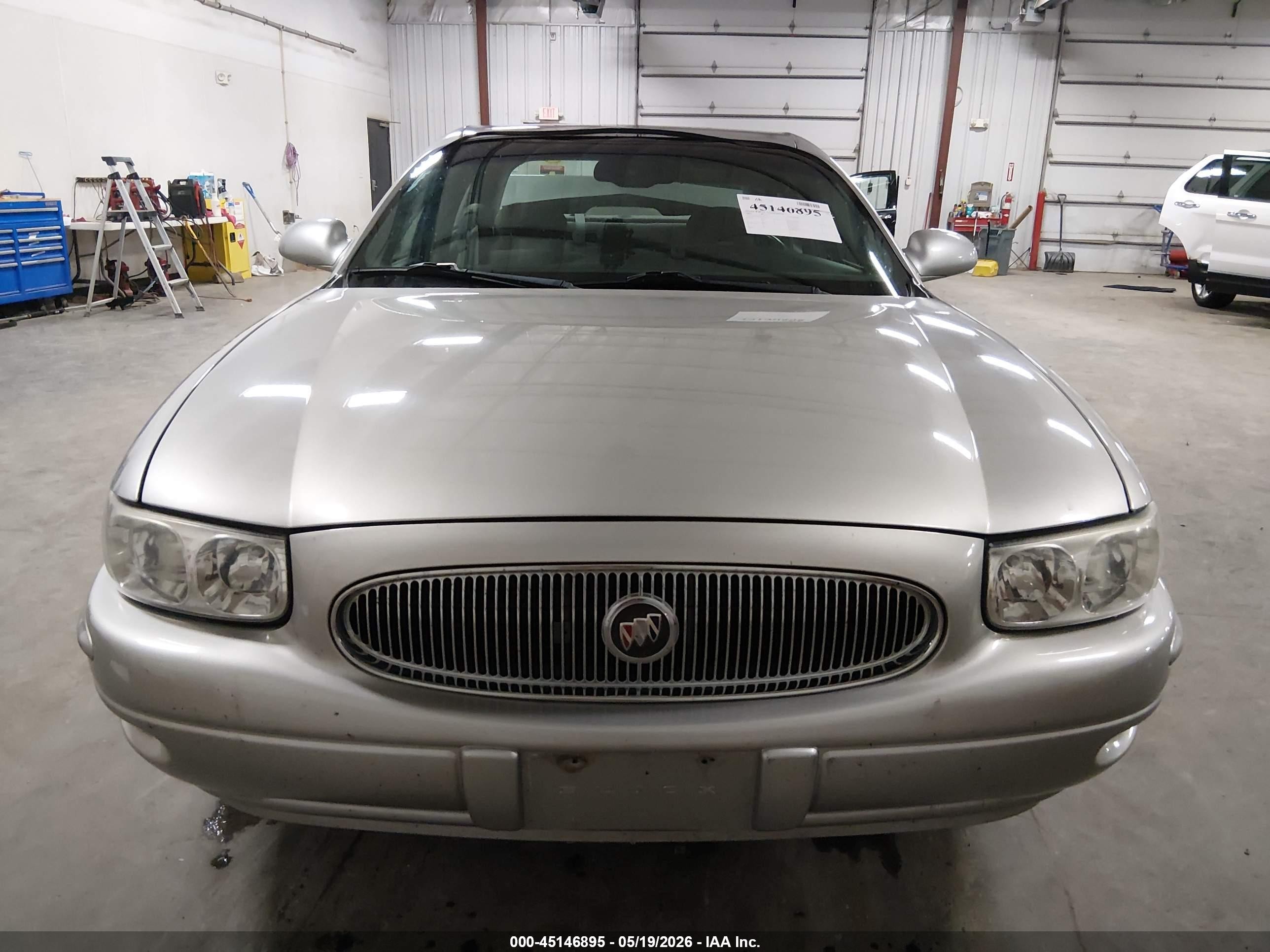 2005 Buick Lesabre Custom Silver vin: 1G4HP52K75U141475