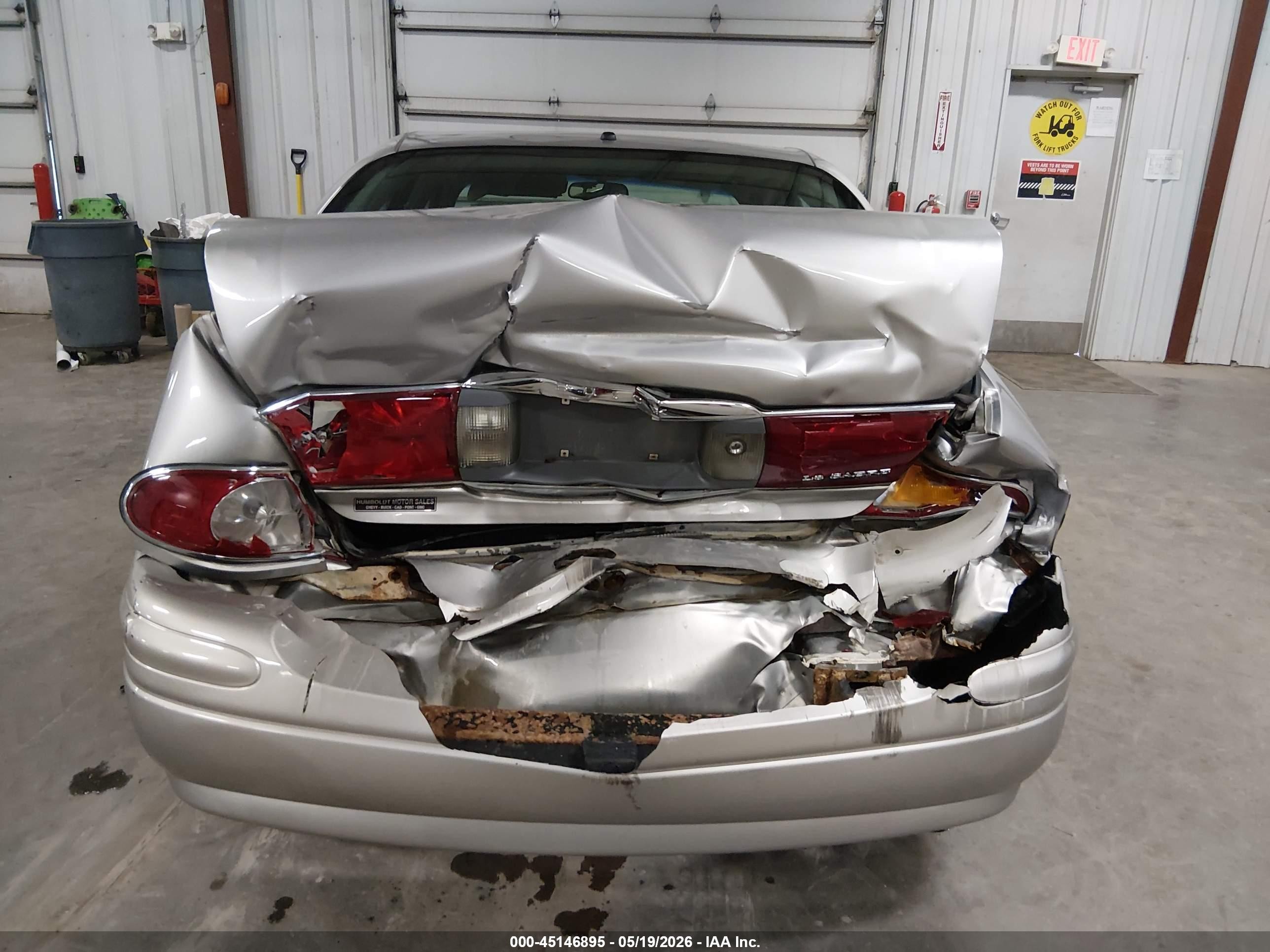 2005 Buick Lesabre Custom Silver vin: 1G4HP52K75U141475