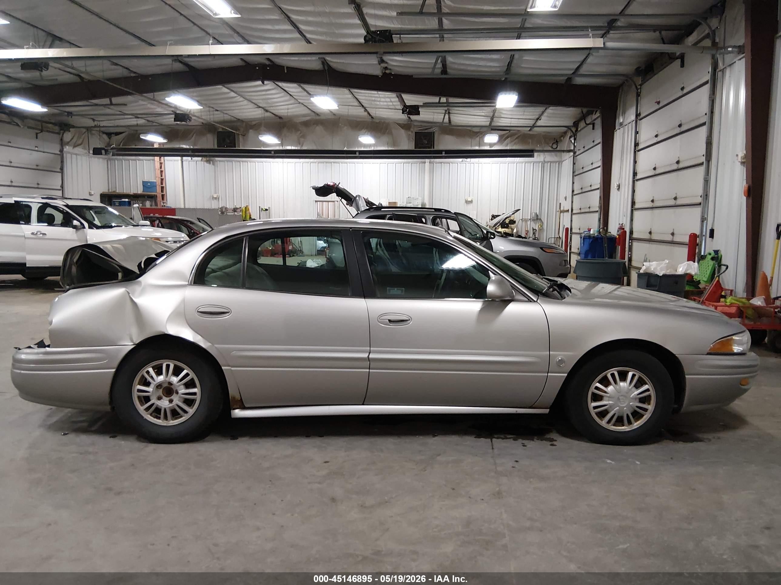 2005 Buick Lesabre Custom Silver vin: 1G4HP52K75U141475