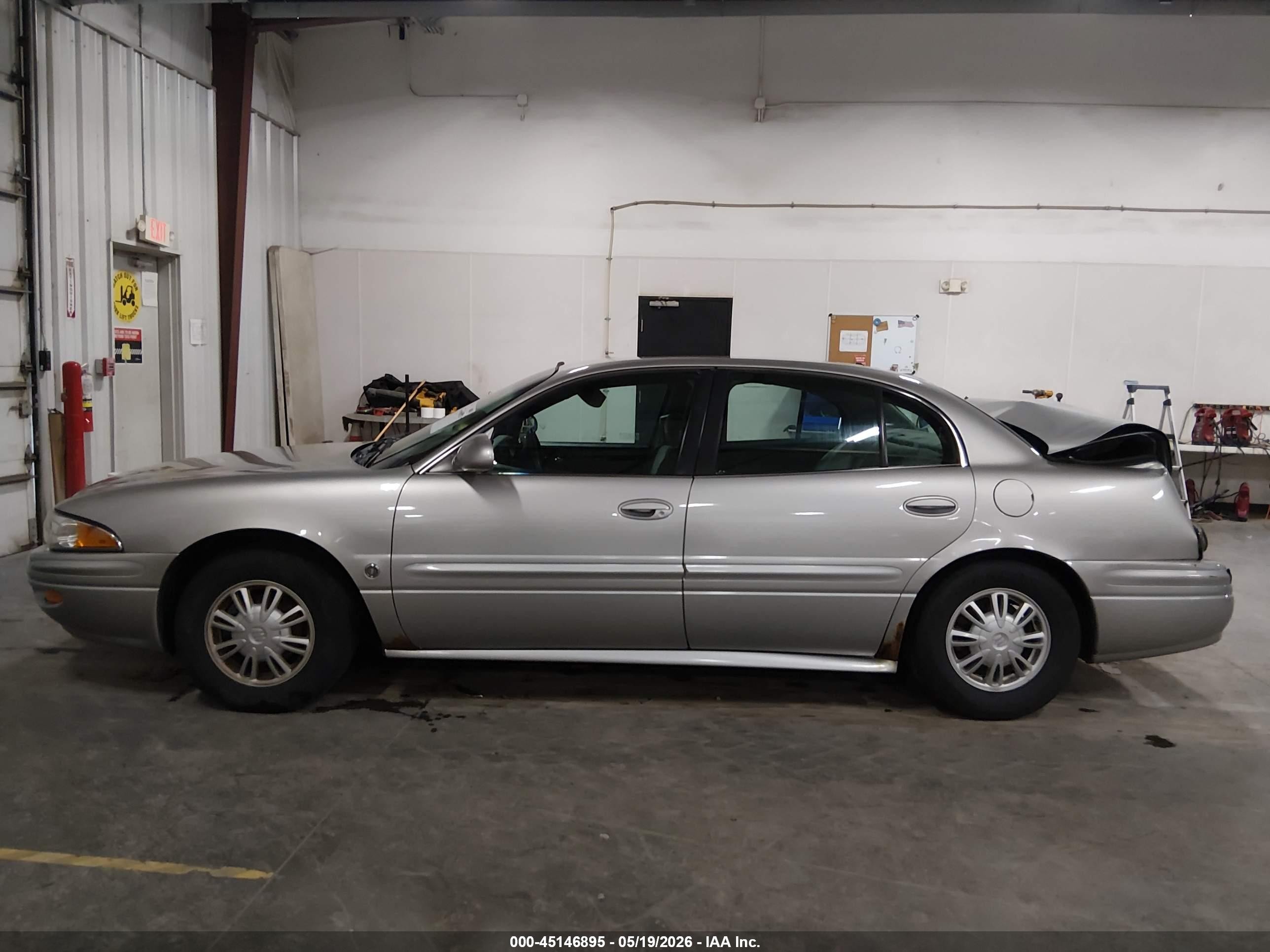 2005 Buick Lesabre Custom Silver vin: 1G4HP52K75U141475