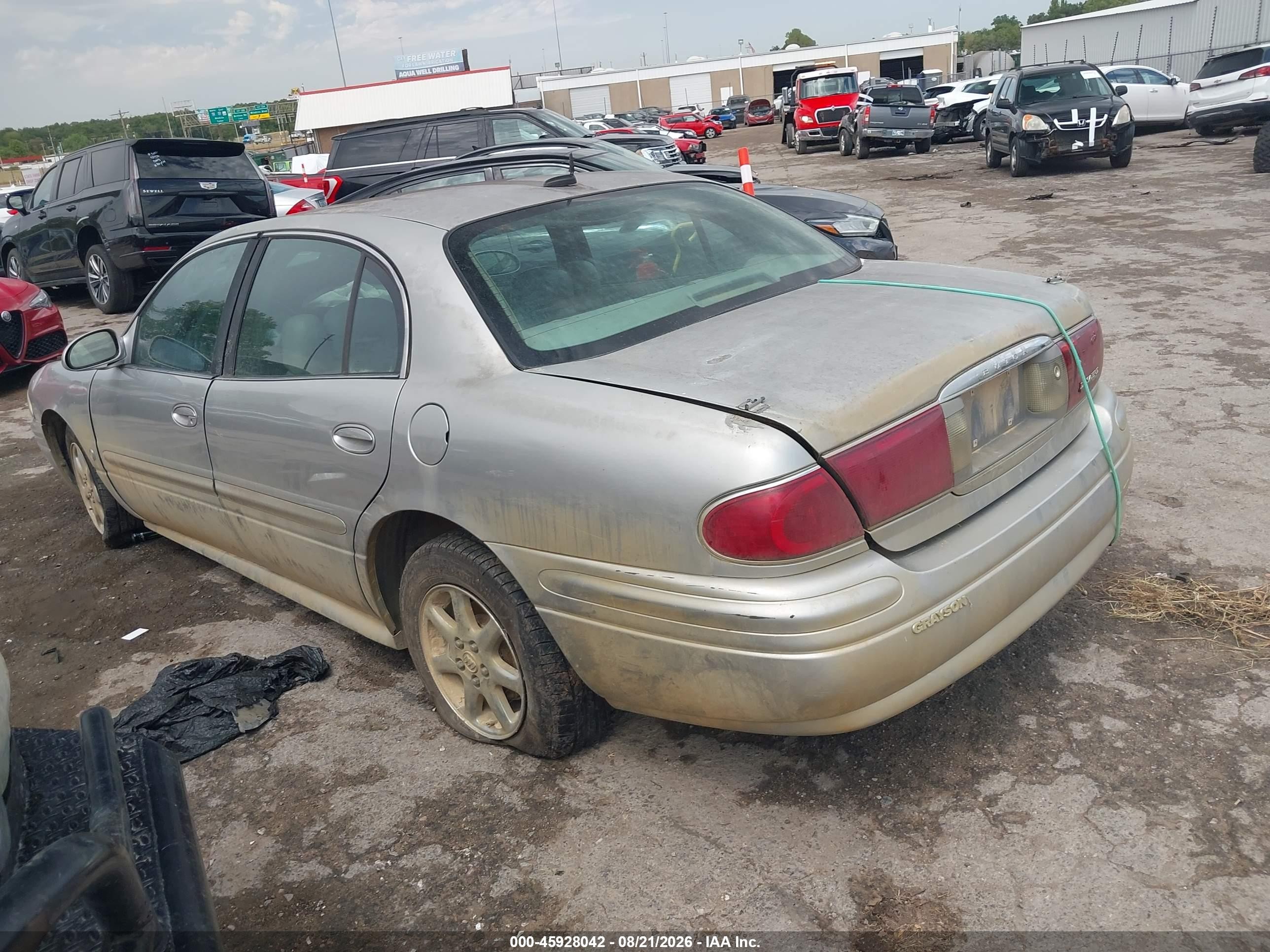 2005 Buick Lesabre Custom Silver vin: 1G4HP52K75U233539