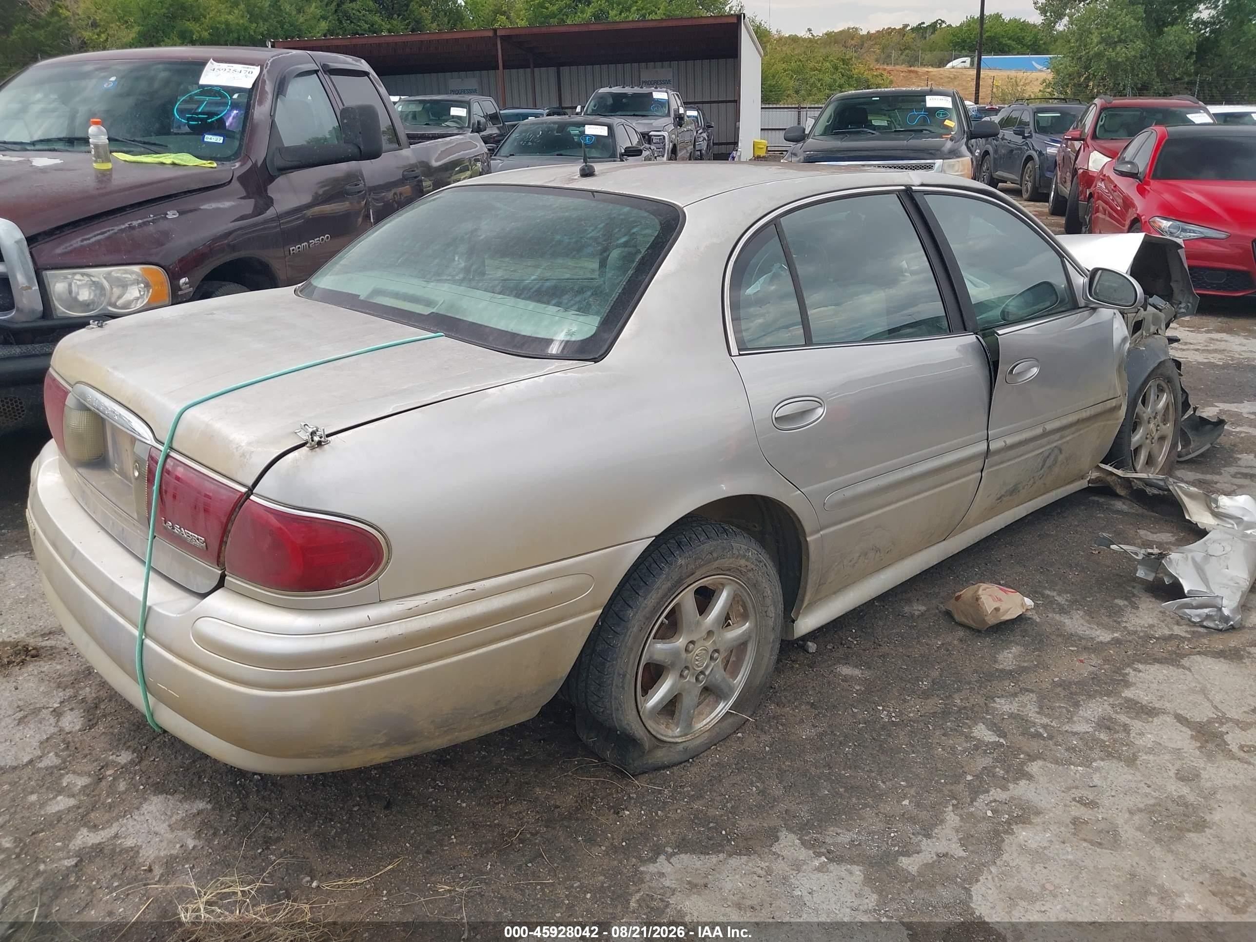 2005 Buick Lesabre Custom Silver vin: 1G4HP52K75U233539