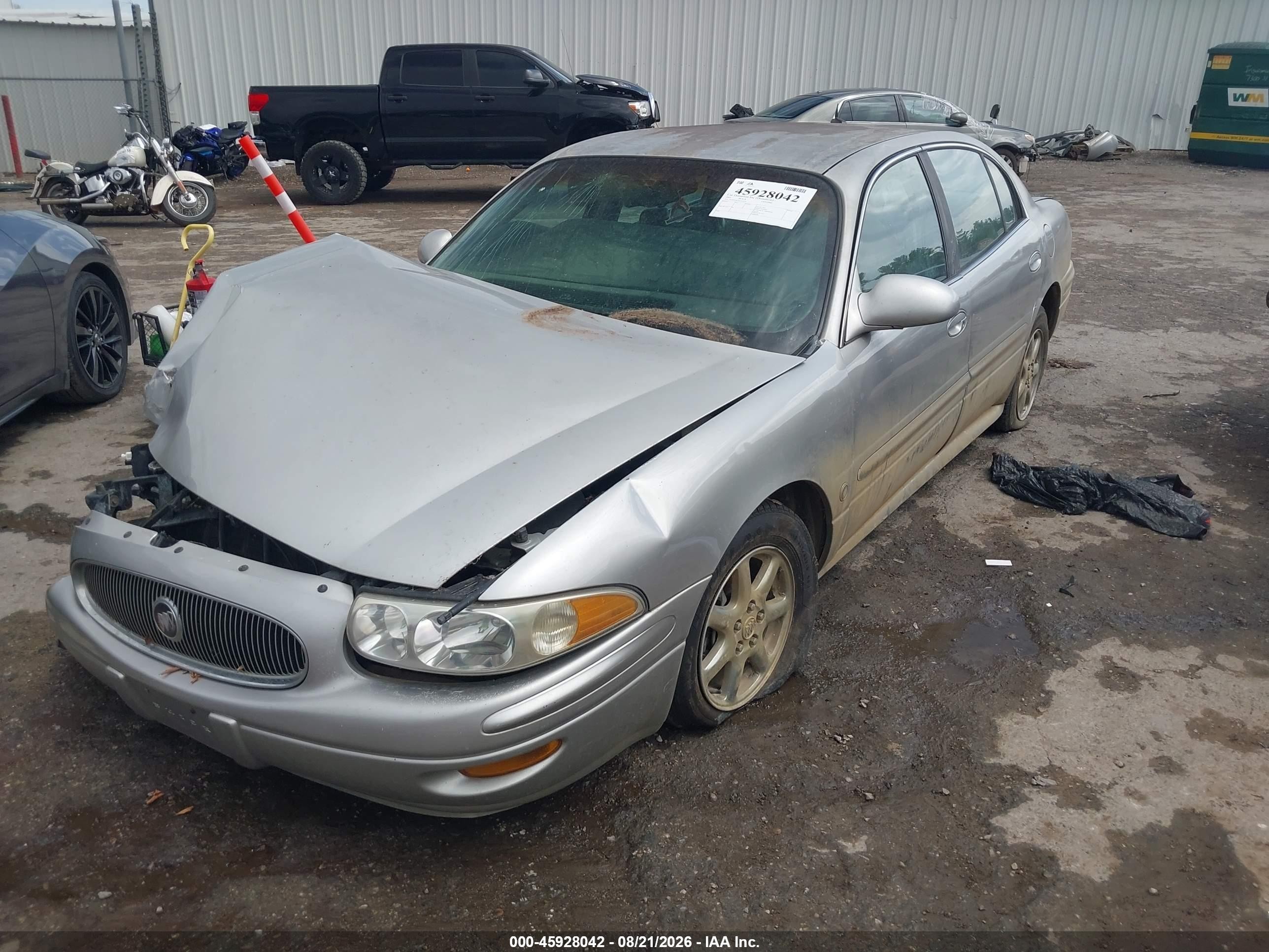 2005 Buick Lesabre Custom Silver vin: 1G4HP52K75U233539