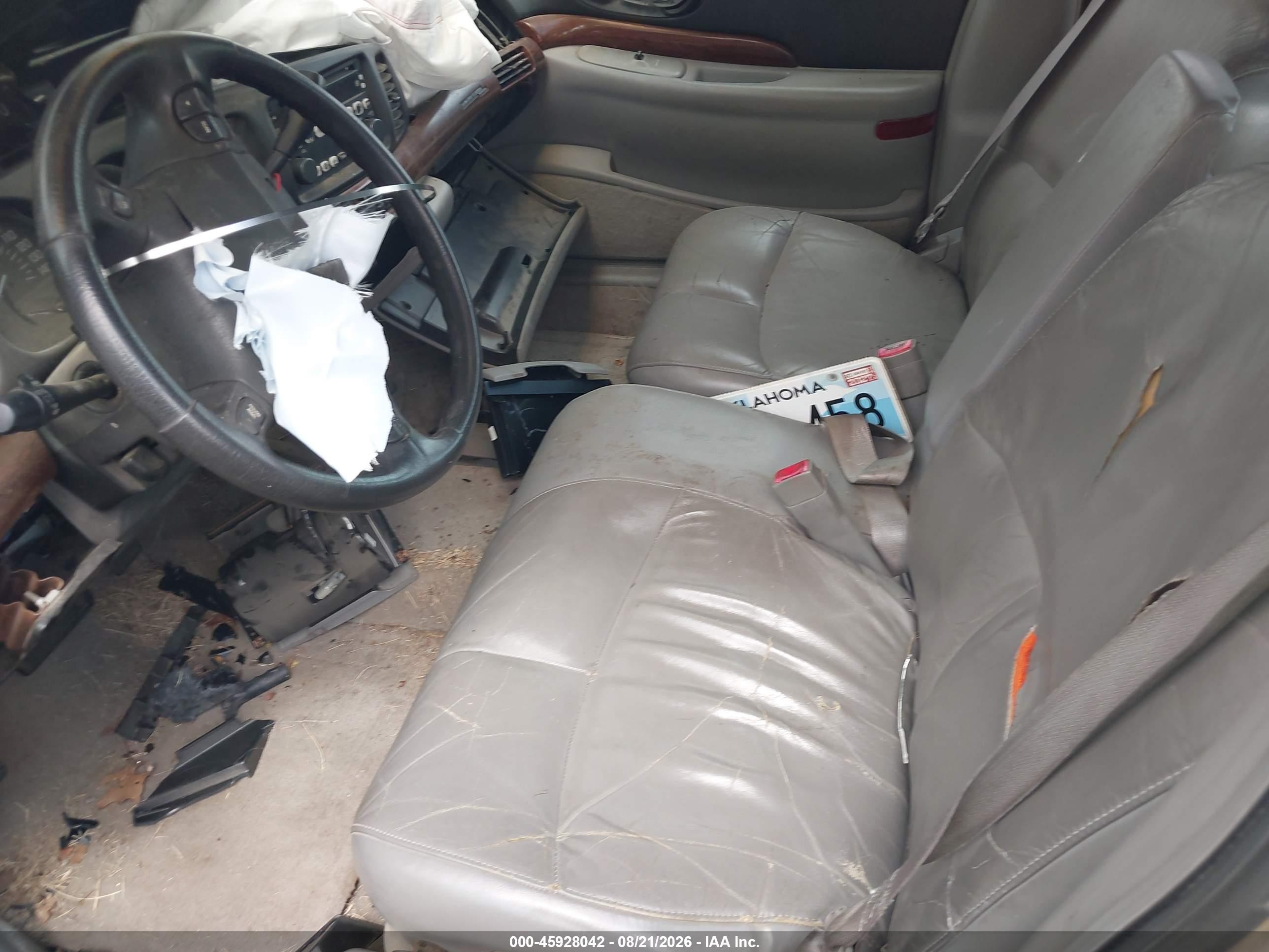 2005 Buick Lesabre Custom Silver vin: 1G4HP52K75U233539