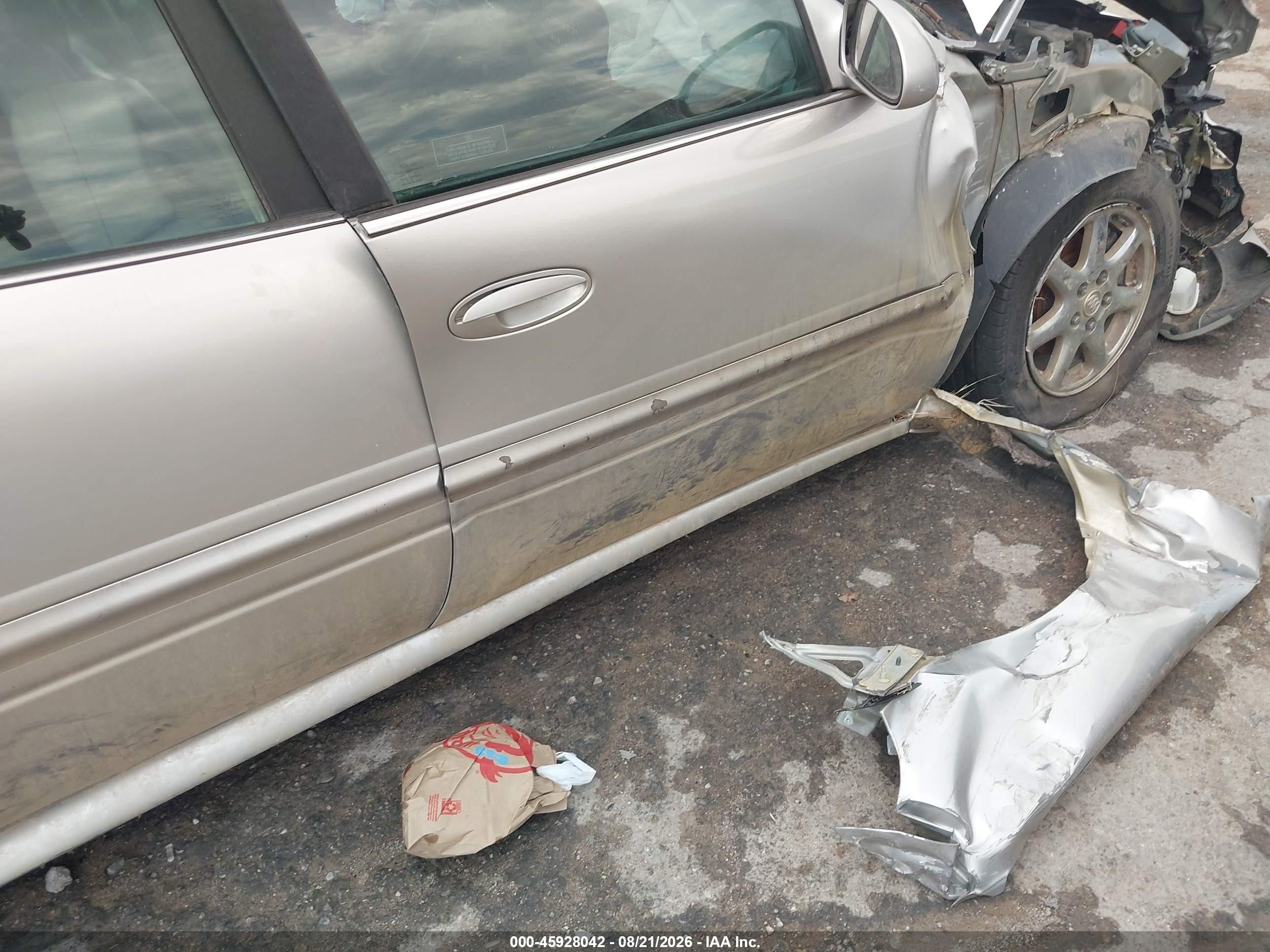 2005 Buick Lesabre Custom Silver vin: 1G4HP52K75U233539