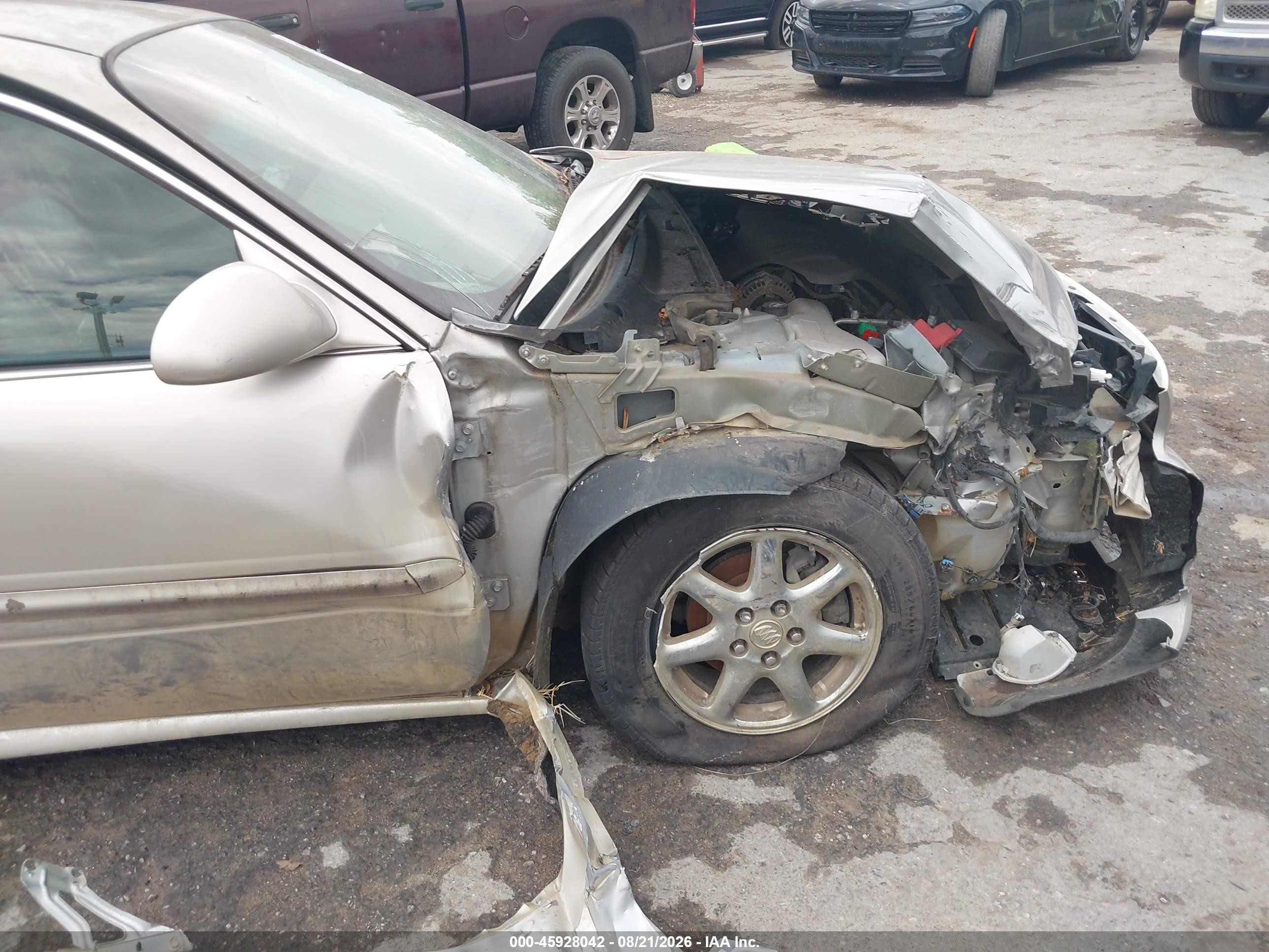 2005 Buick Lesabre Custom Silver vin: 1G4HP52K75U233539