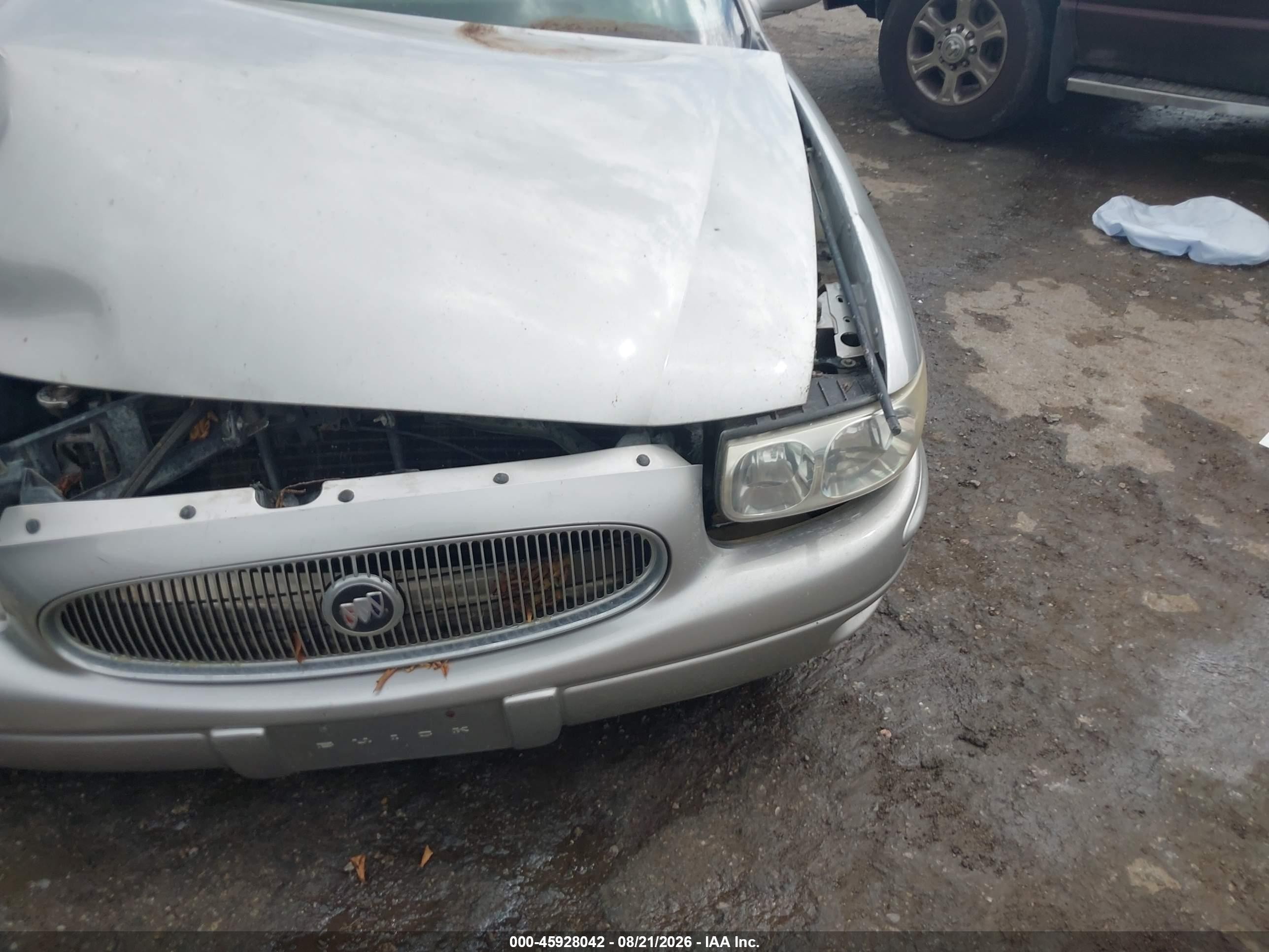 2005 Buick Lesabre Custom Silver vin: 1G4HP52K75U233539