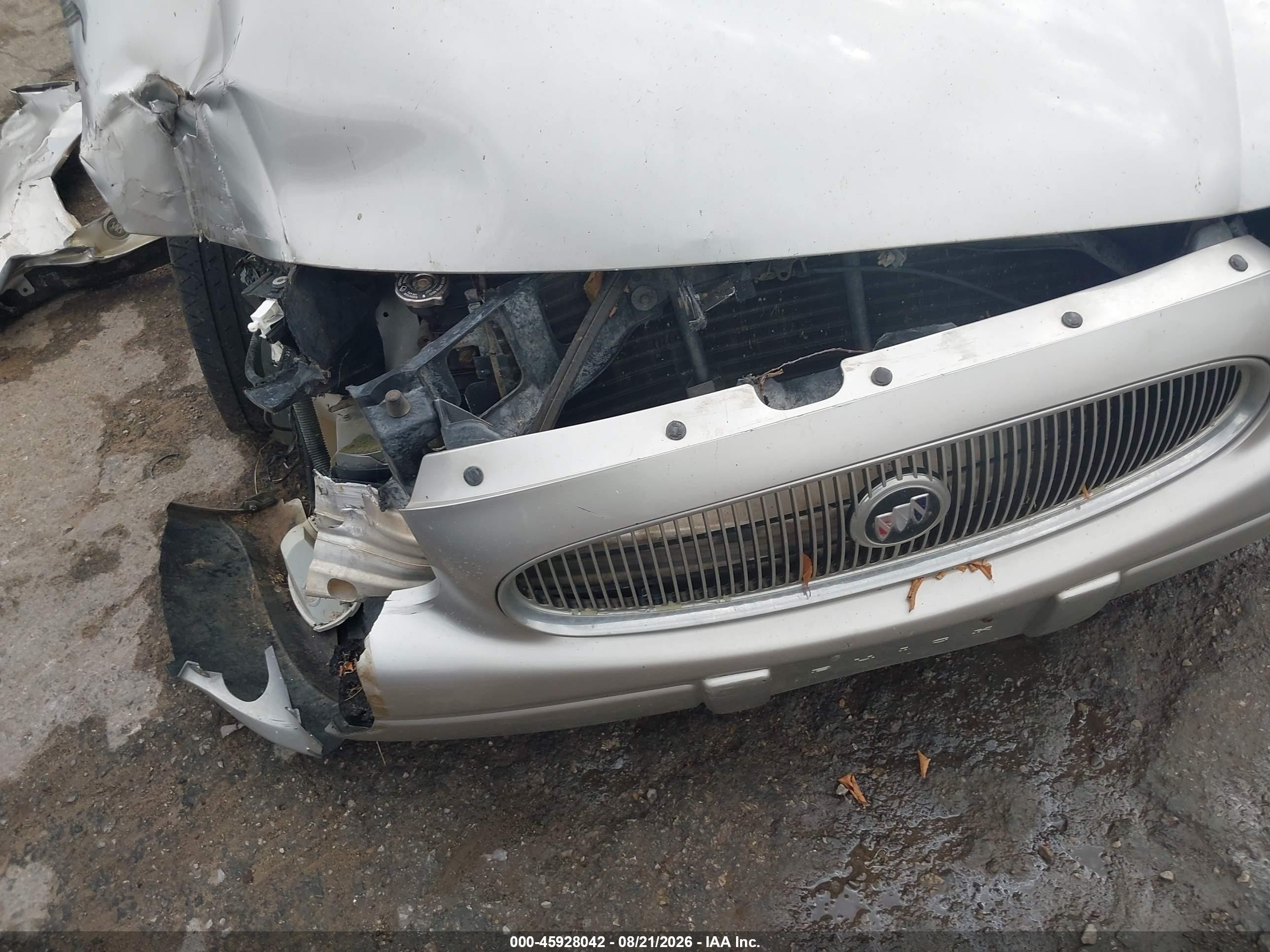2005 Buick Lesabre Custom Silver vin: 1G4HP52K75U233539