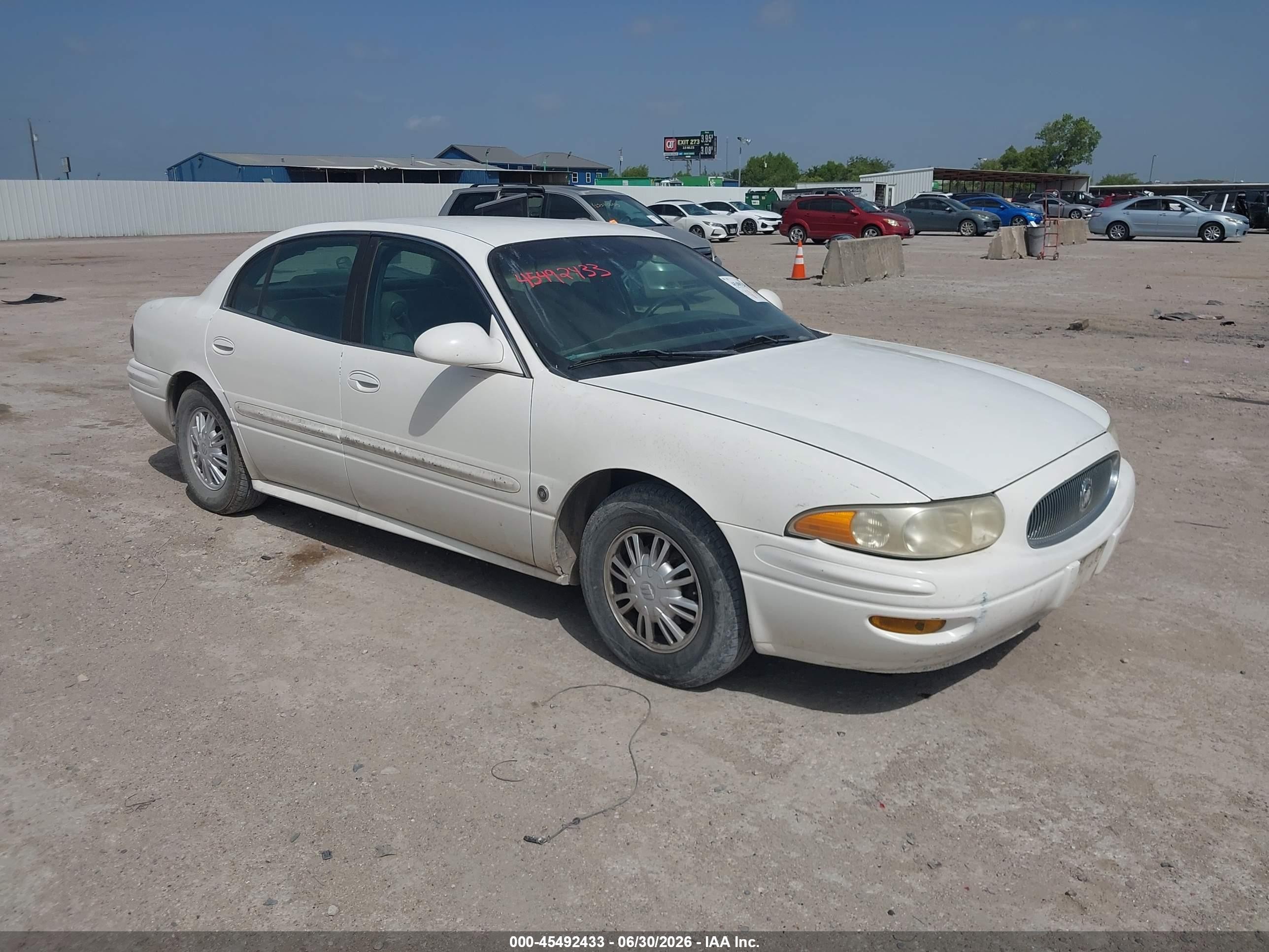 2005 Buick Lesabre Custom Белый vin: 1G4HP52K75U247263