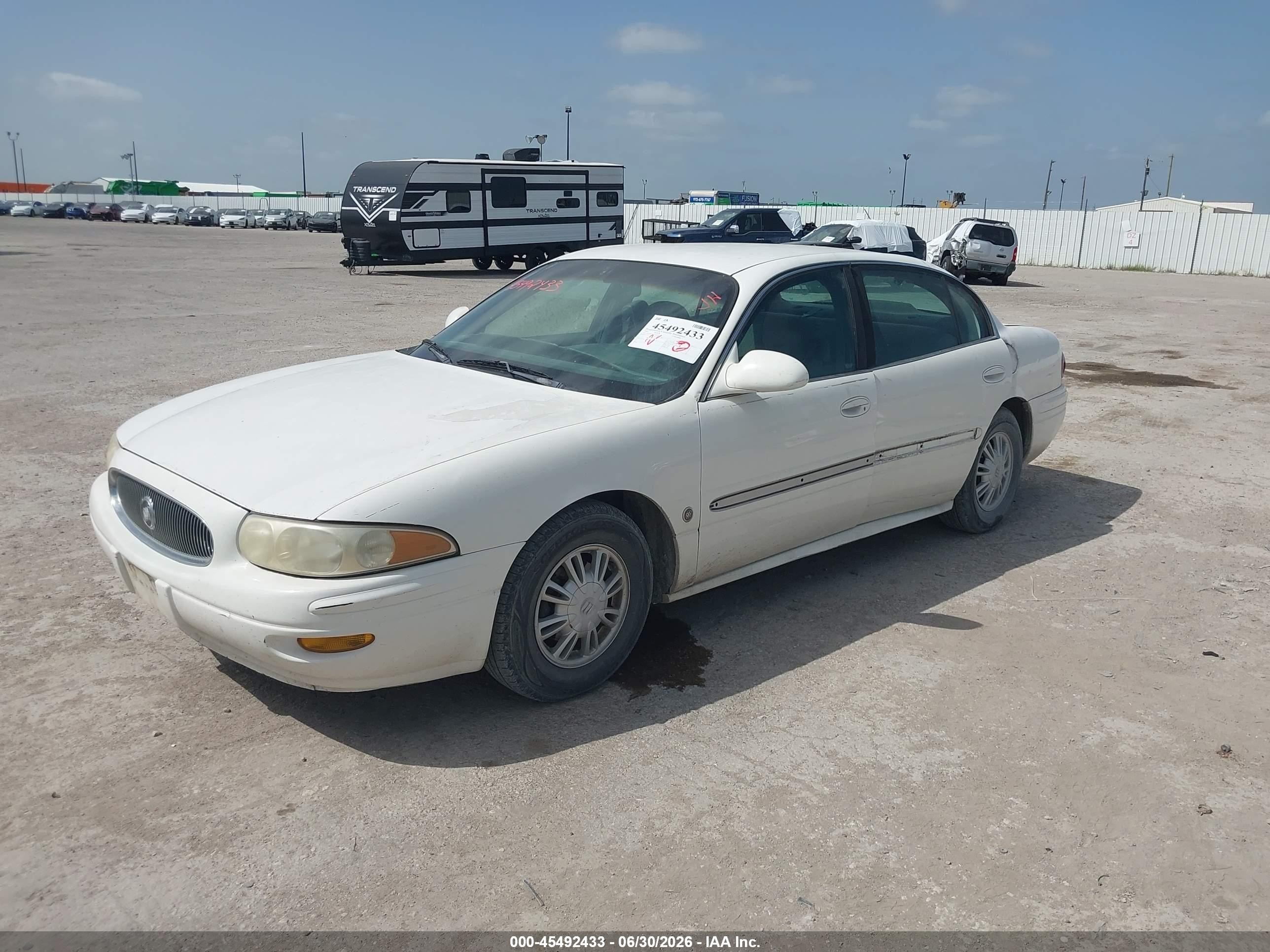 2005 Buick Lesabre Custom Белый vin: 1G4HP52K75U247263