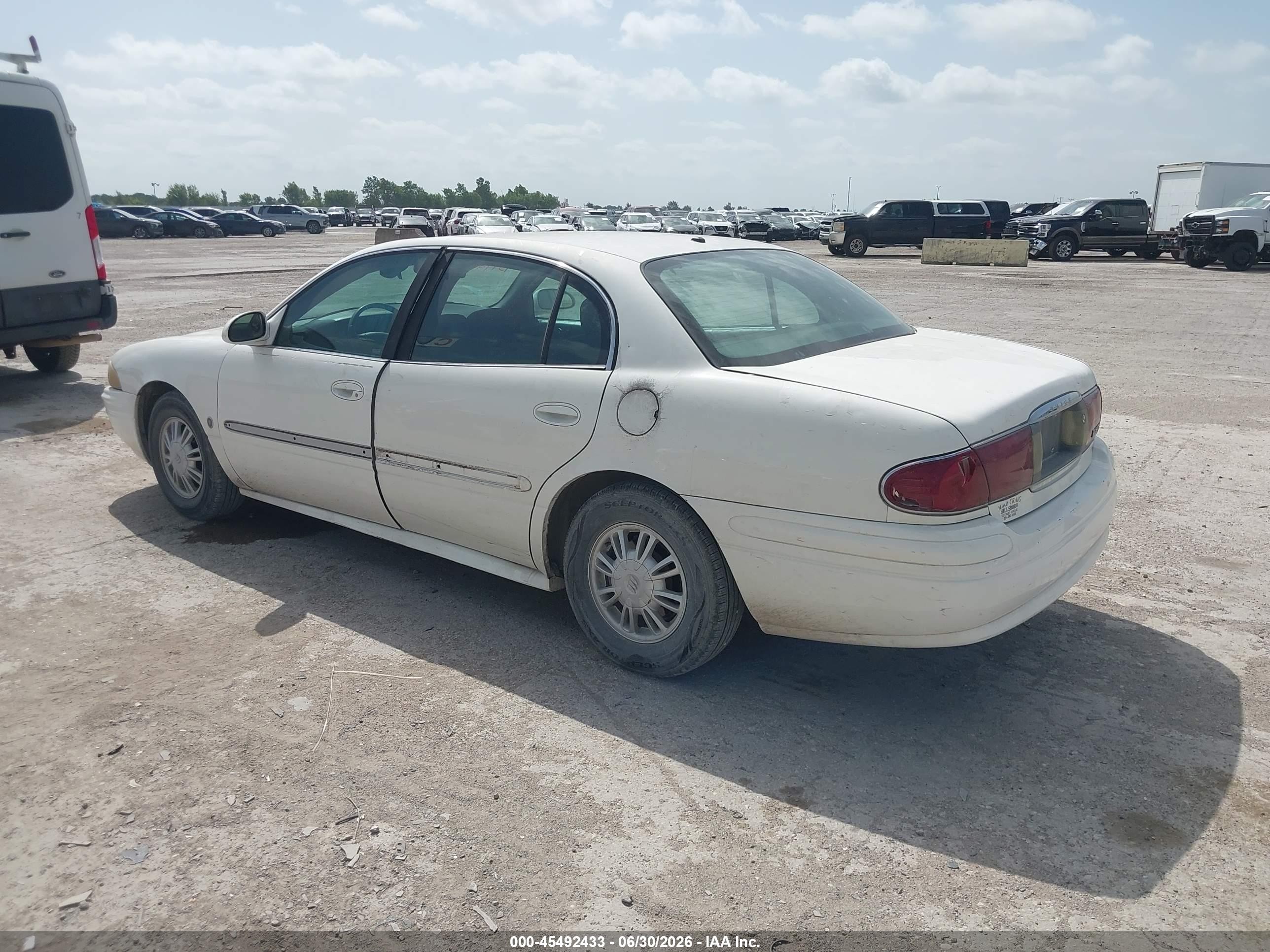 2005 Buick Lesabre Custom Белый vin: 1G4HP52K75U247263