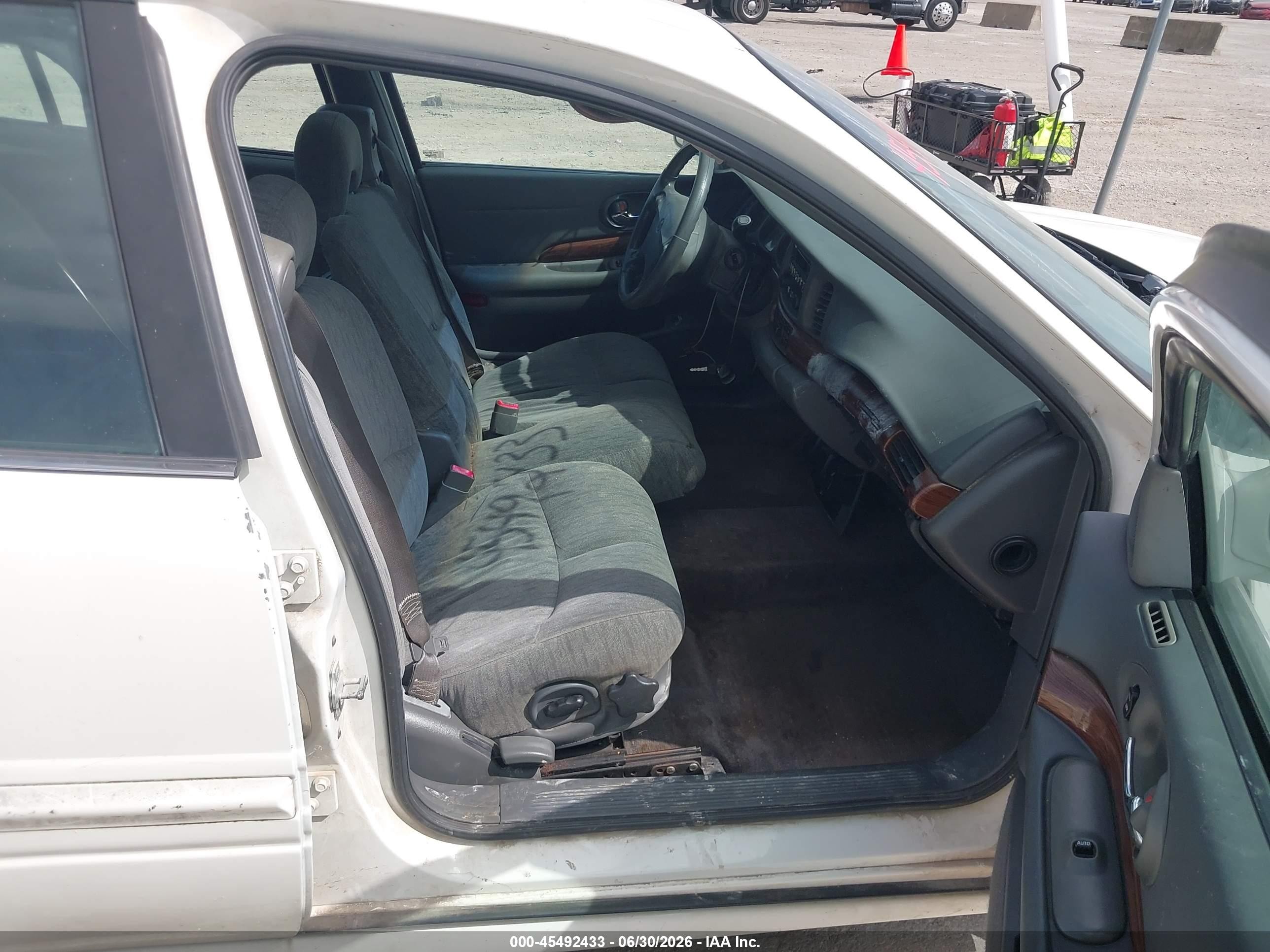 2005 Buick Lesabre Custom Белый vin: 1G4HP52K75U247263