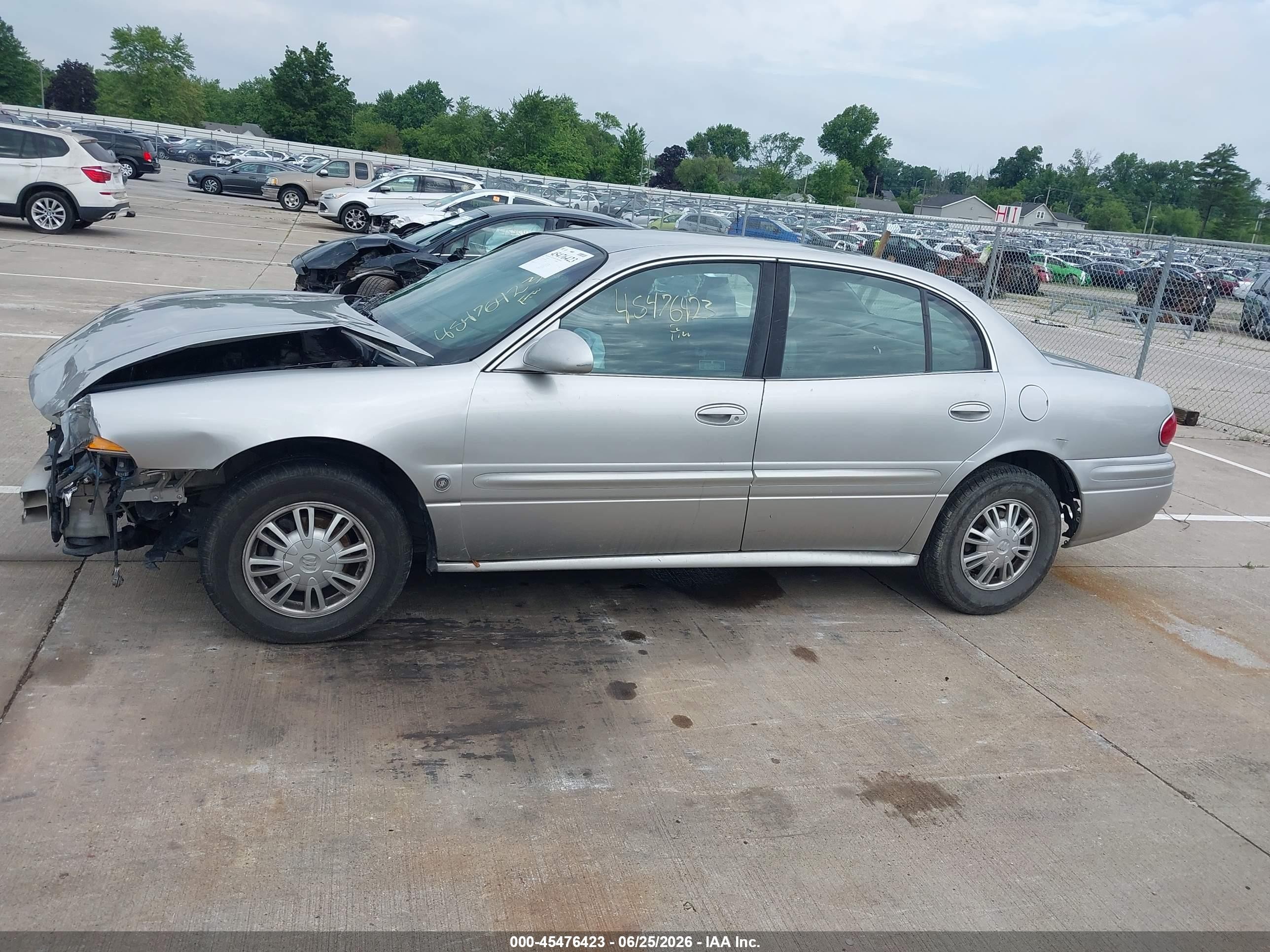 2005 Buick Lesabre Custom Silver vin: 1G4HP52K75U268906